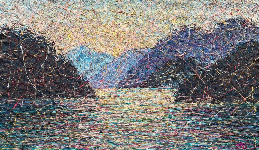 The mountains are calling, and I must go by Nadin Antoniuk | View 3 | Buy Original Artwork Online