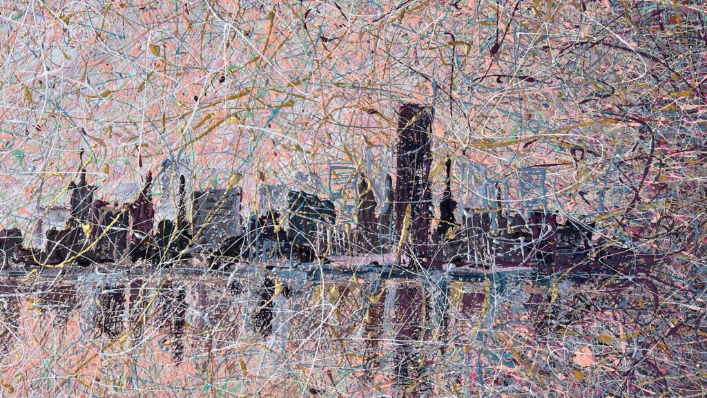 Pulse of human civilisation by Nadin Antoniuk | Buy Original Artwork Online