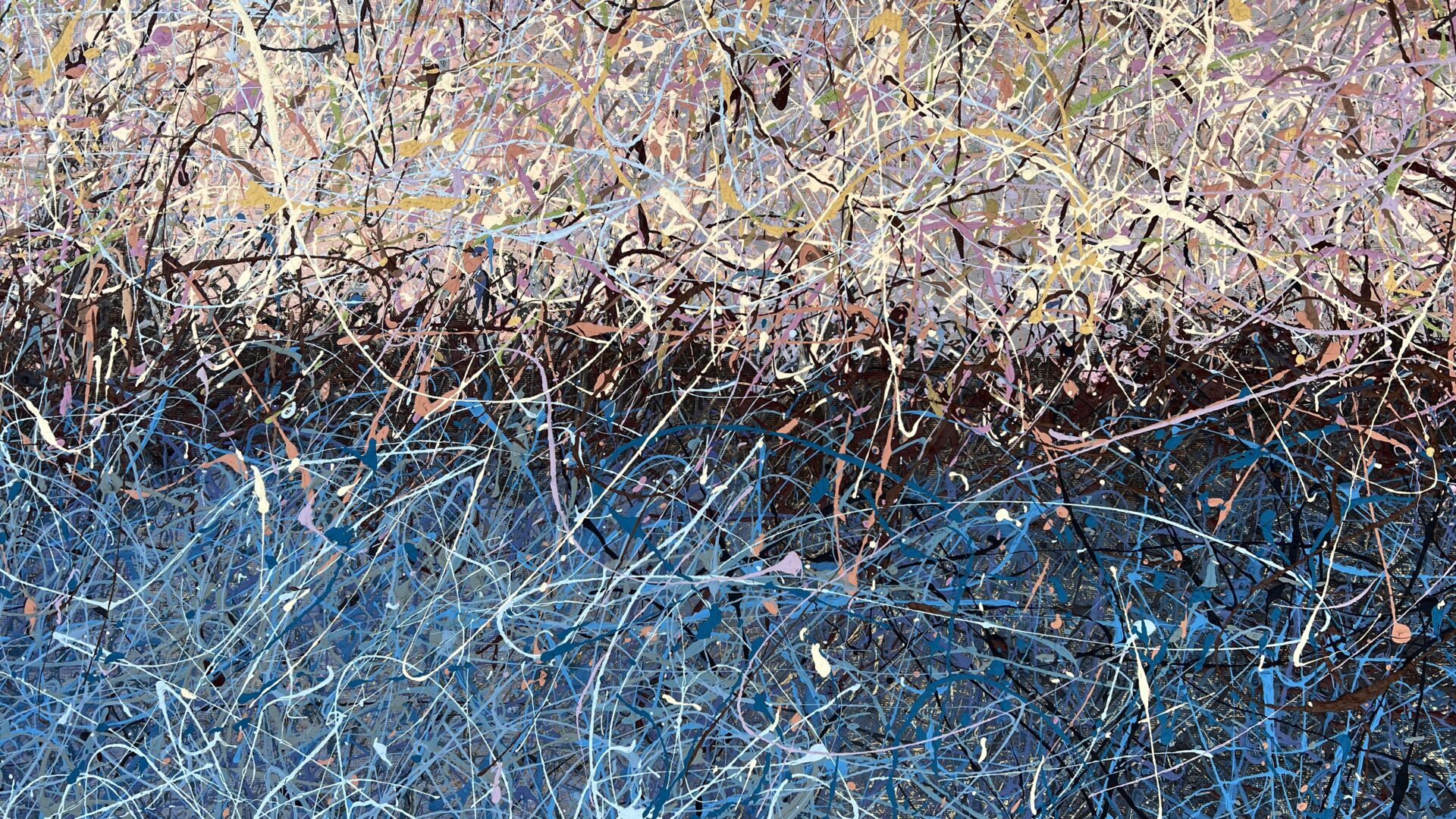 Blue heart of the planet 1 by Nadin Antoniuk | Buy Original Artwork Online