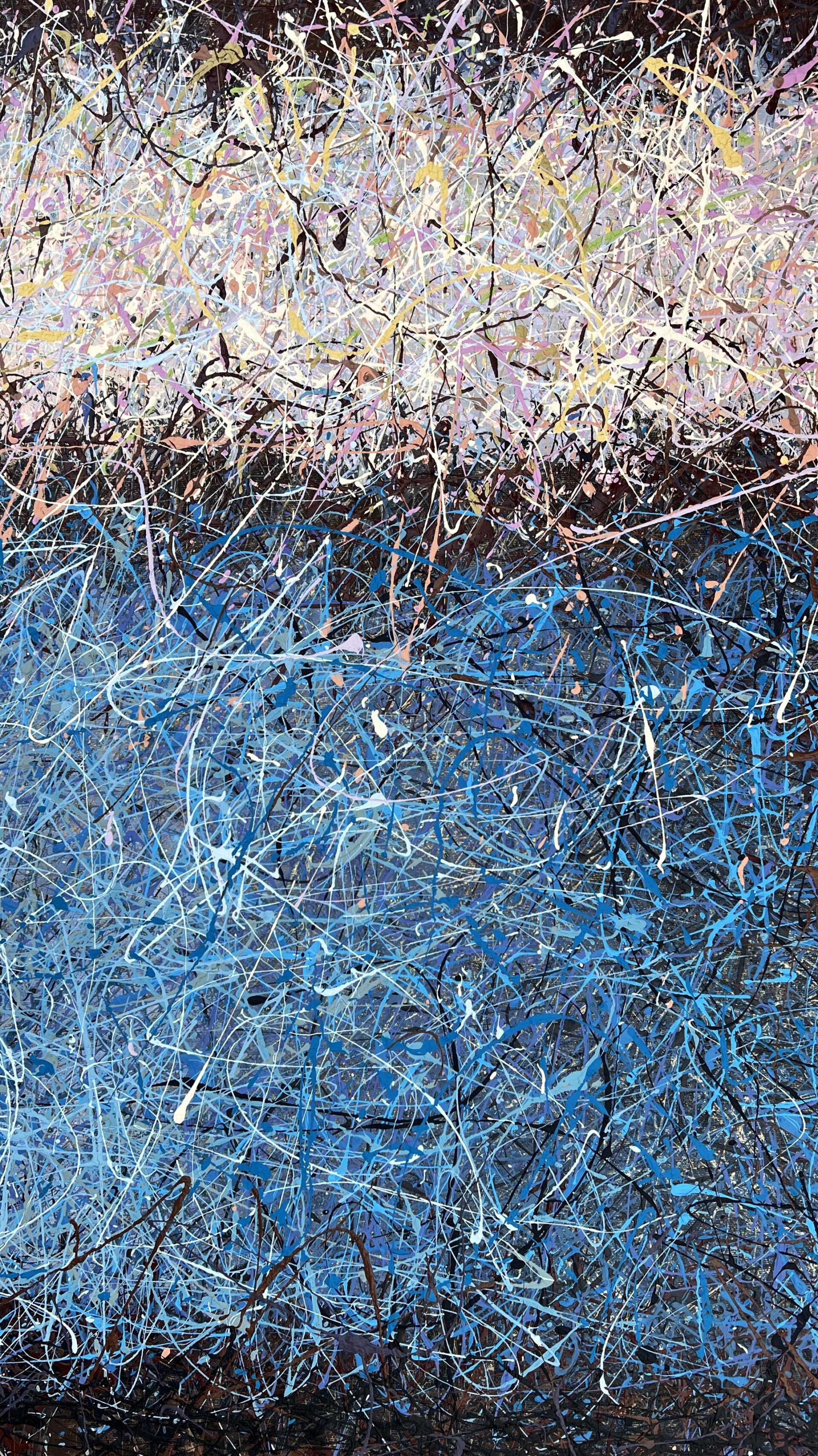 Blue heart of the planet 1 by Nadin Antoniuk | Buy Original Artwork Online