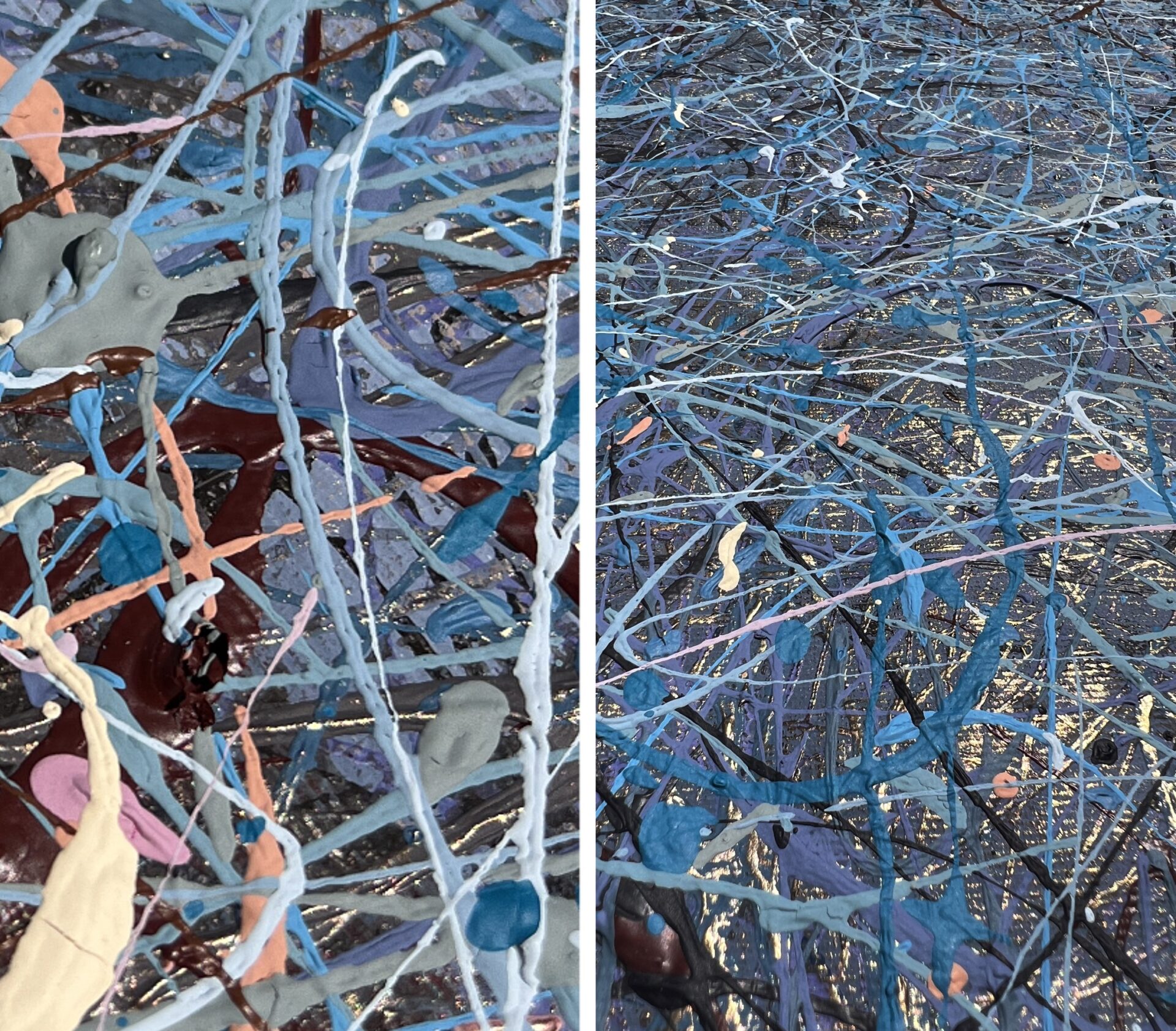 Blue heart of the planet 1 by Nadin Antoniuk | Buy Original Artwork Online