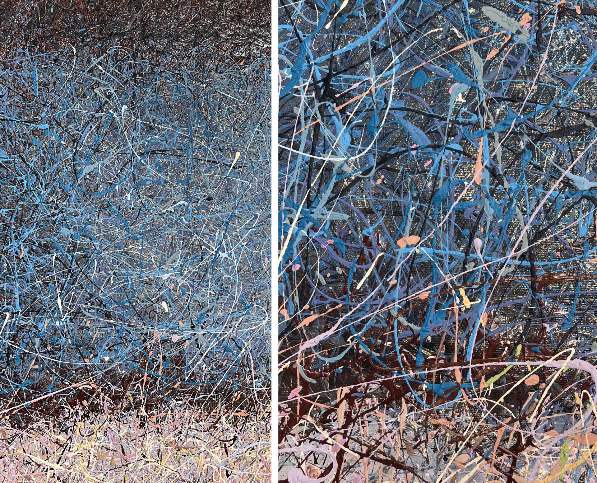 Blue heart of the planet 1 by Nadin Antoniuk | Buy Original Artwork Online