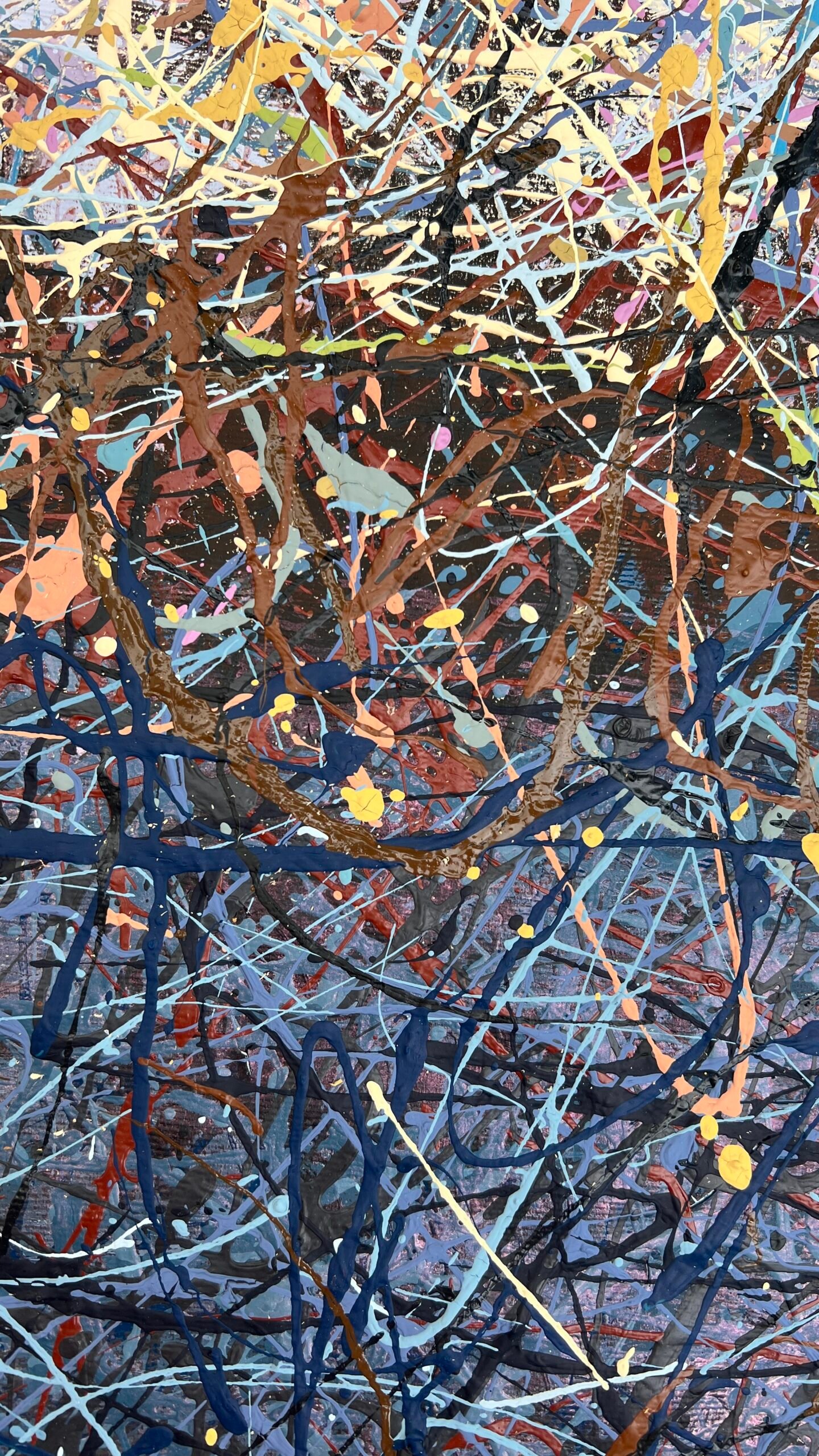 Blue heart of the planet by Nadin Antoniuk | View 1 | Buy Original Artwork Online