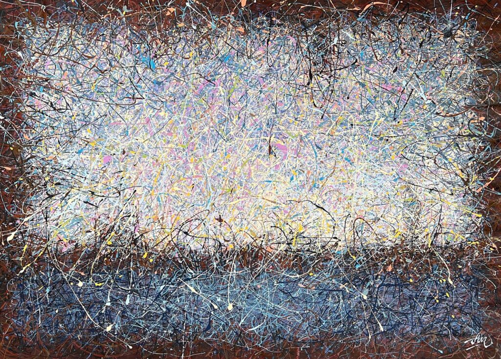 Blue heart of the planet by Nadin Antoniuk | View 3 | Buy Original Artwork Online