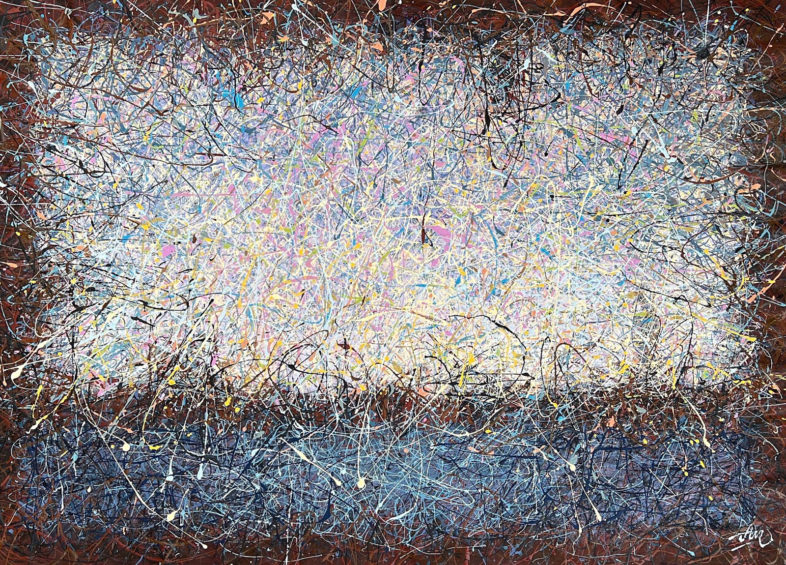 Blue heart of the planet by Nadin Antoniuk | View 3 | Buy Original Artwork Online