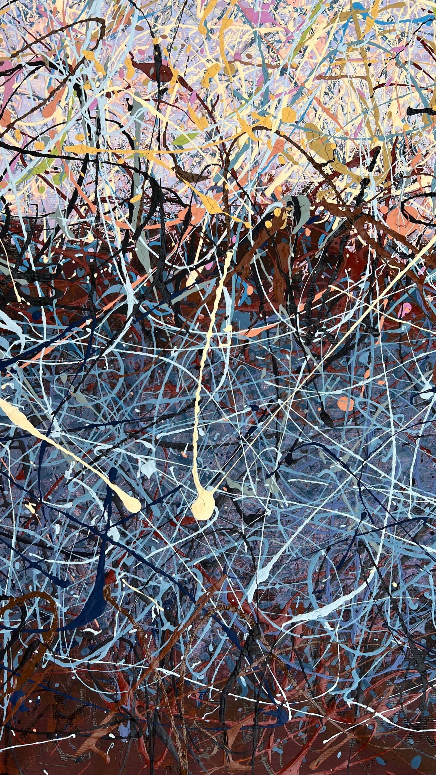Blue heart of the planet by Nadin Antoniuk | View 9 | Buy Original Artwork Online