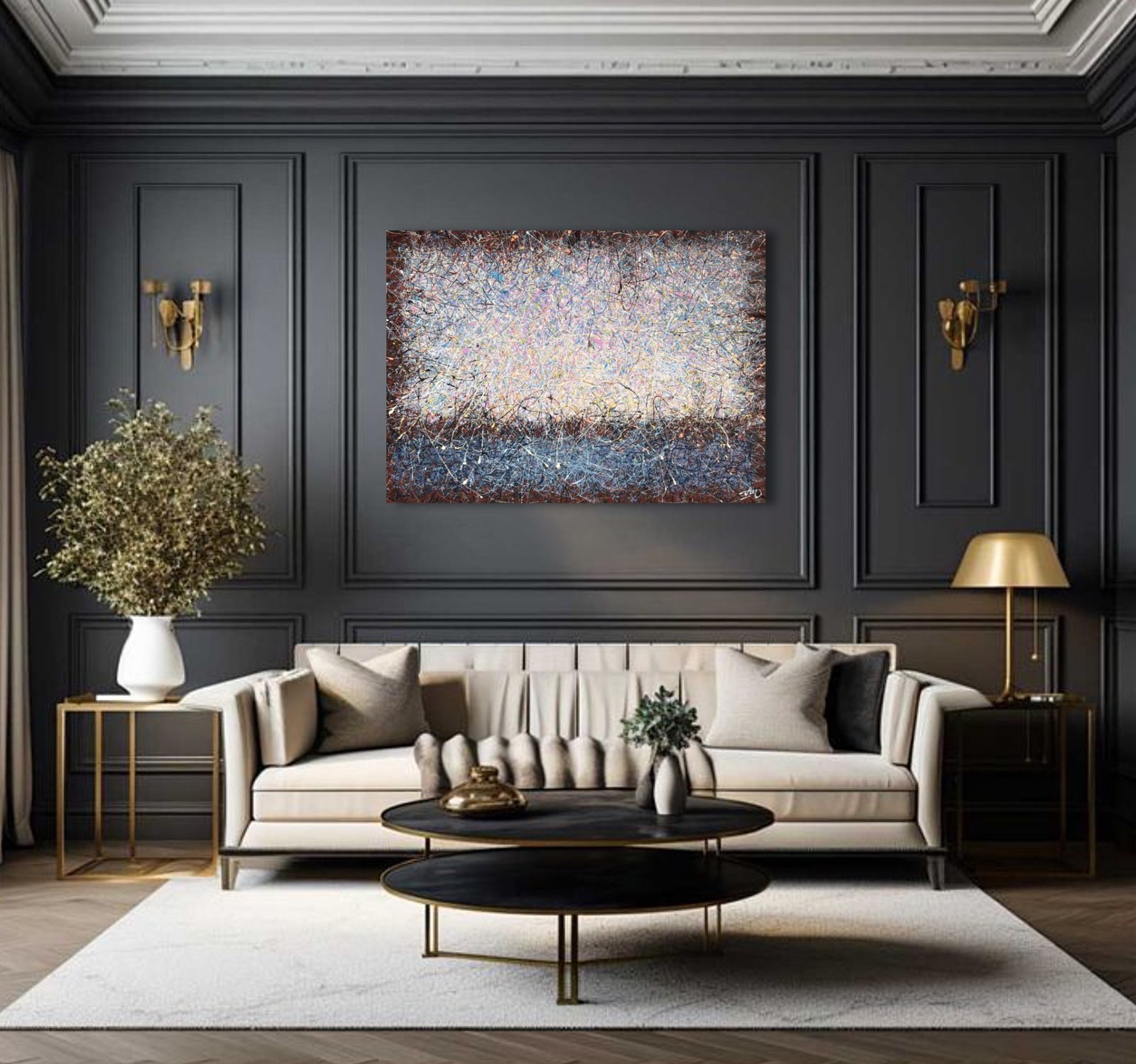 Blue heart of the planet by Nadin Antoniuk | View 2 | Buy Original Artwork Online