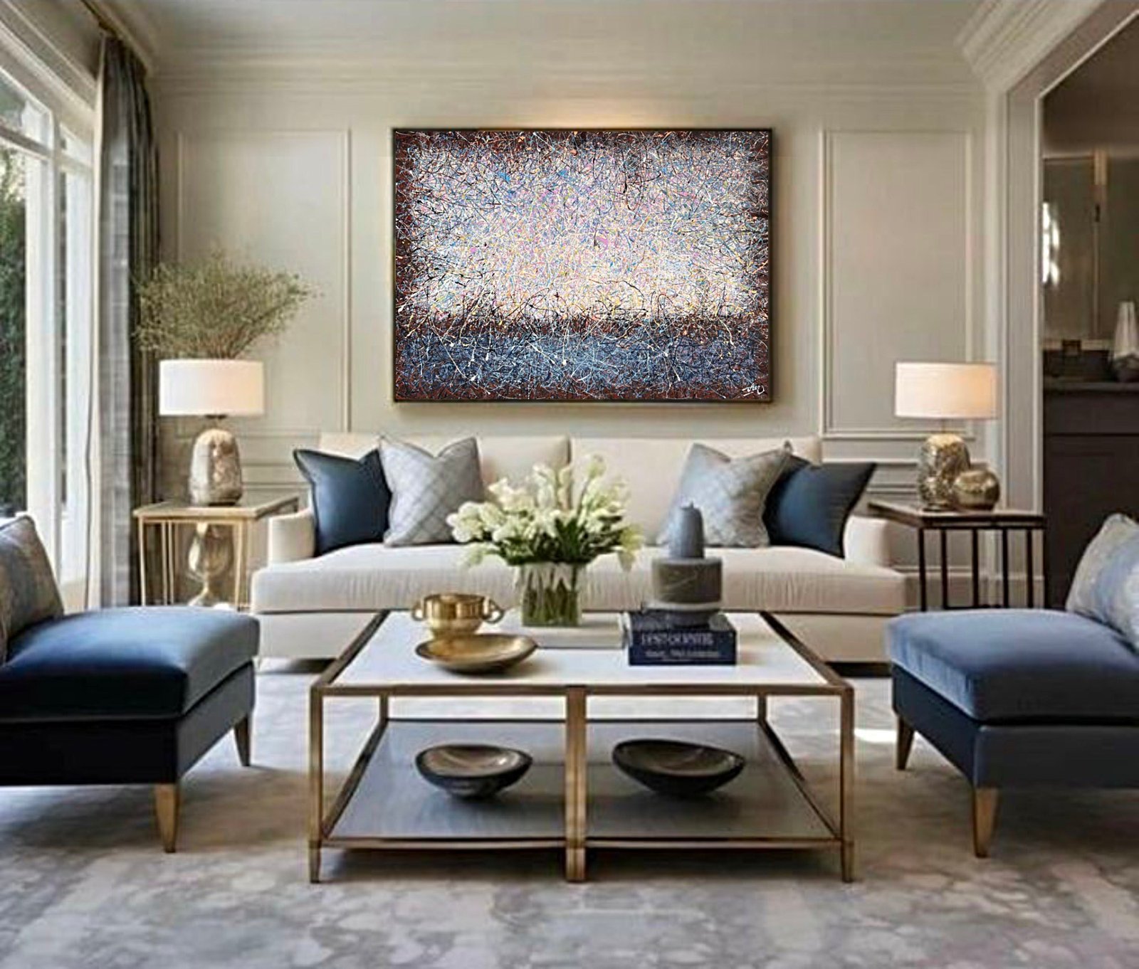 Blue heart of the planet by Nadin Antoniuk | View 21 | Buy Original Artwork Online