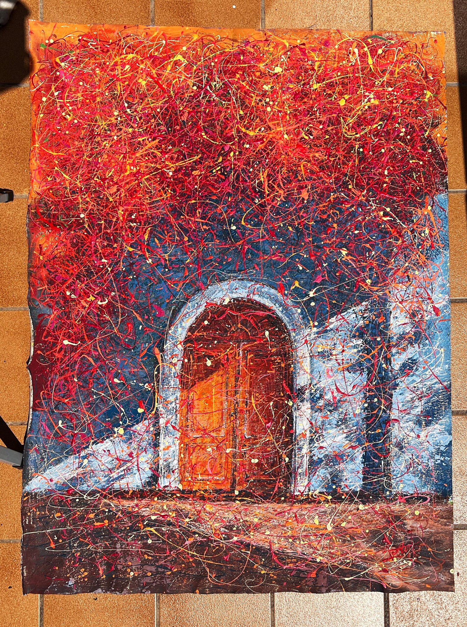 Doors of new opportunities by Nadin Antoniuk | View 3 | Buy Original Artwork Online