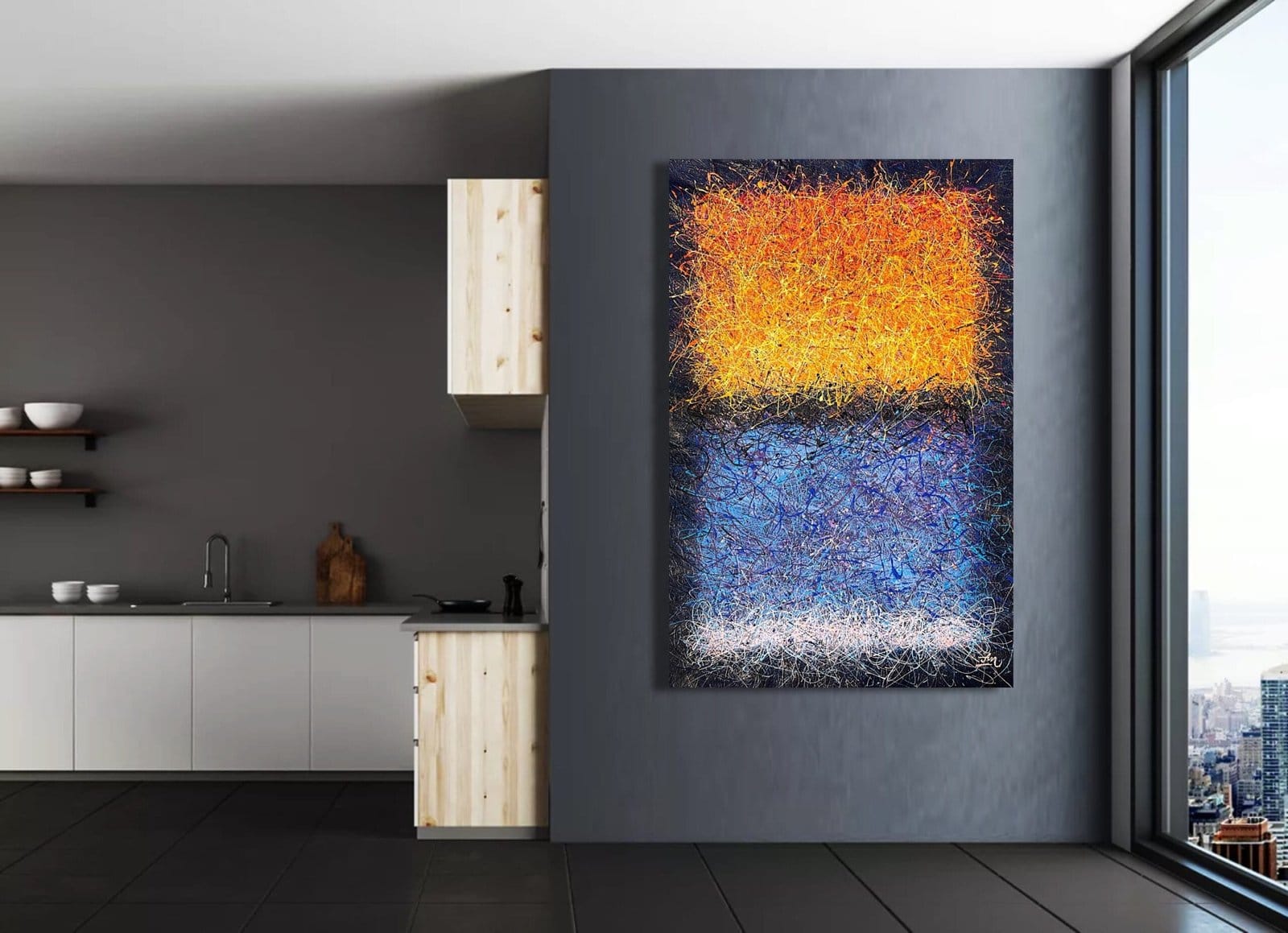 Rothko inspired by Nadin Antoniuk | View 3 | Buy Original Artwork Online
