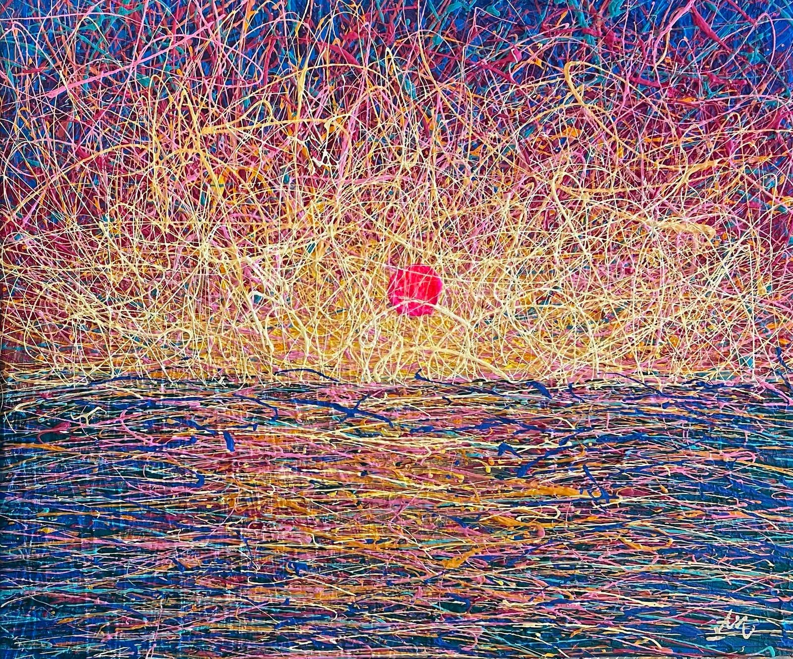 The very moments - sunrise by Nadin Antoniuk | View 1 | Buy Original Artwork Online