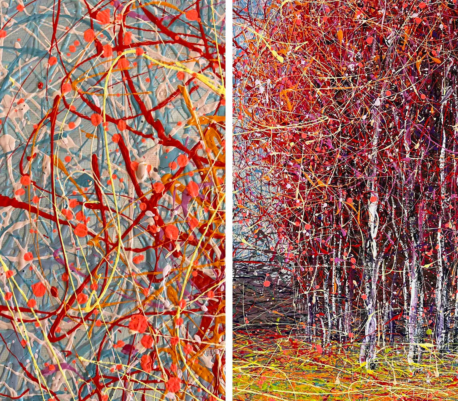 When the leaves are like by Nadin Antoniuk | View 1 | Buy Original Artwork Online