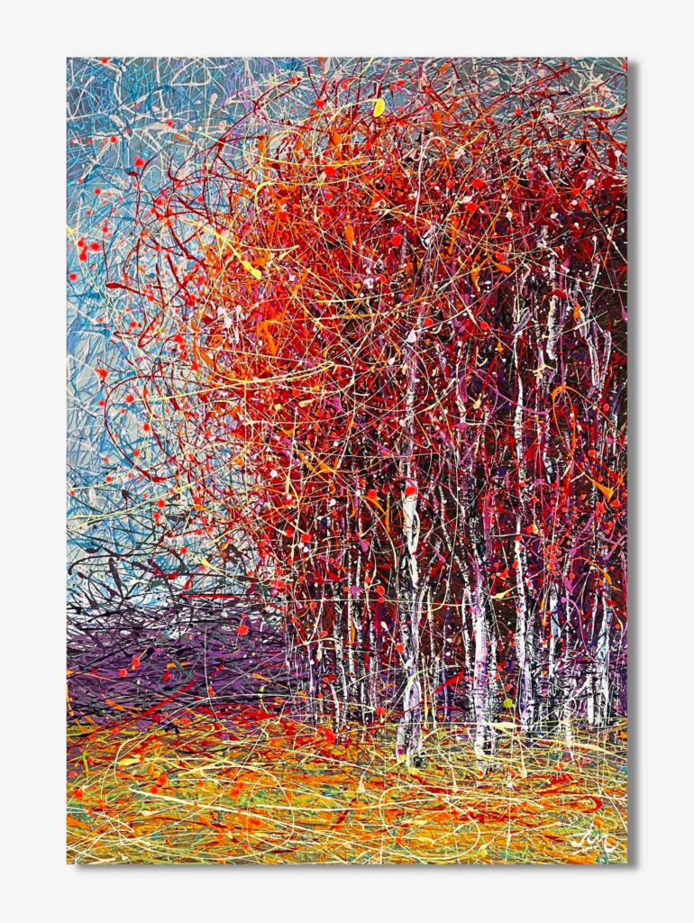 When the leaves are like by Nadin Antoniuk | View 22 | Buy Original Artwork Online