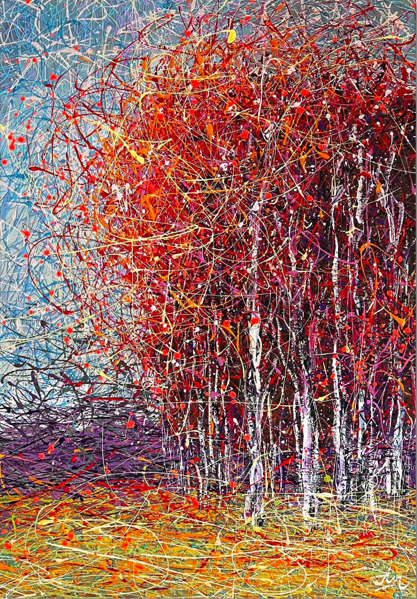 When the leaves are like by Nadin Antoniuk | View 23 | Buy Original Artwork Online