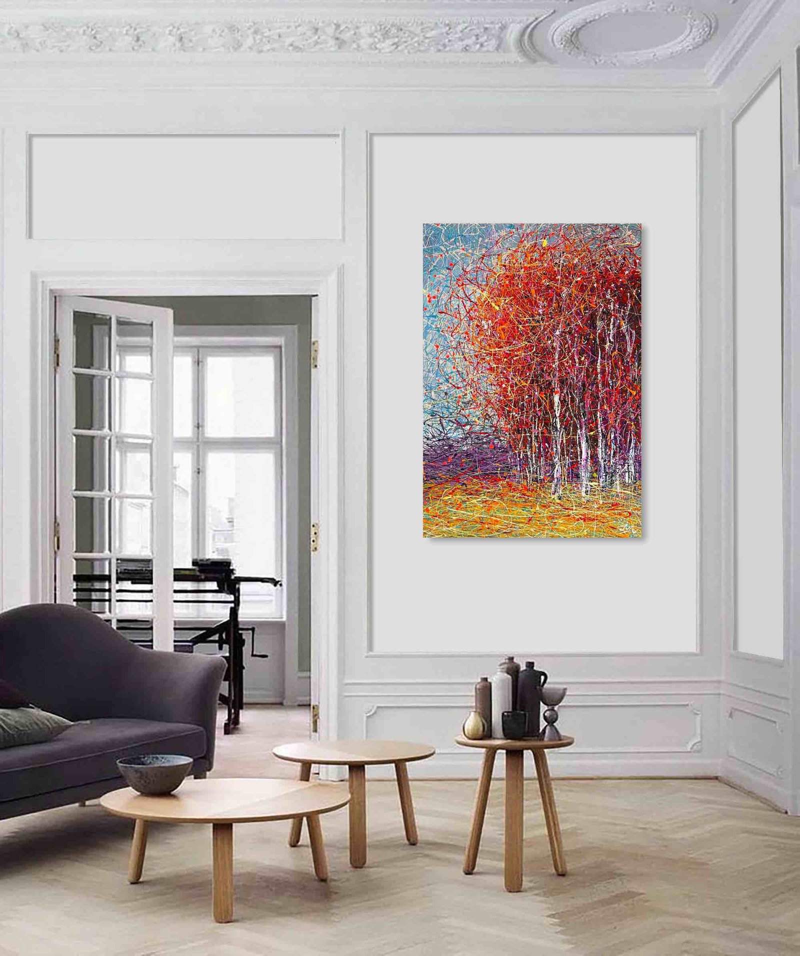 When the leaves are like by Nadin Antoniuk | View 14 | Buy Original Artwork Online