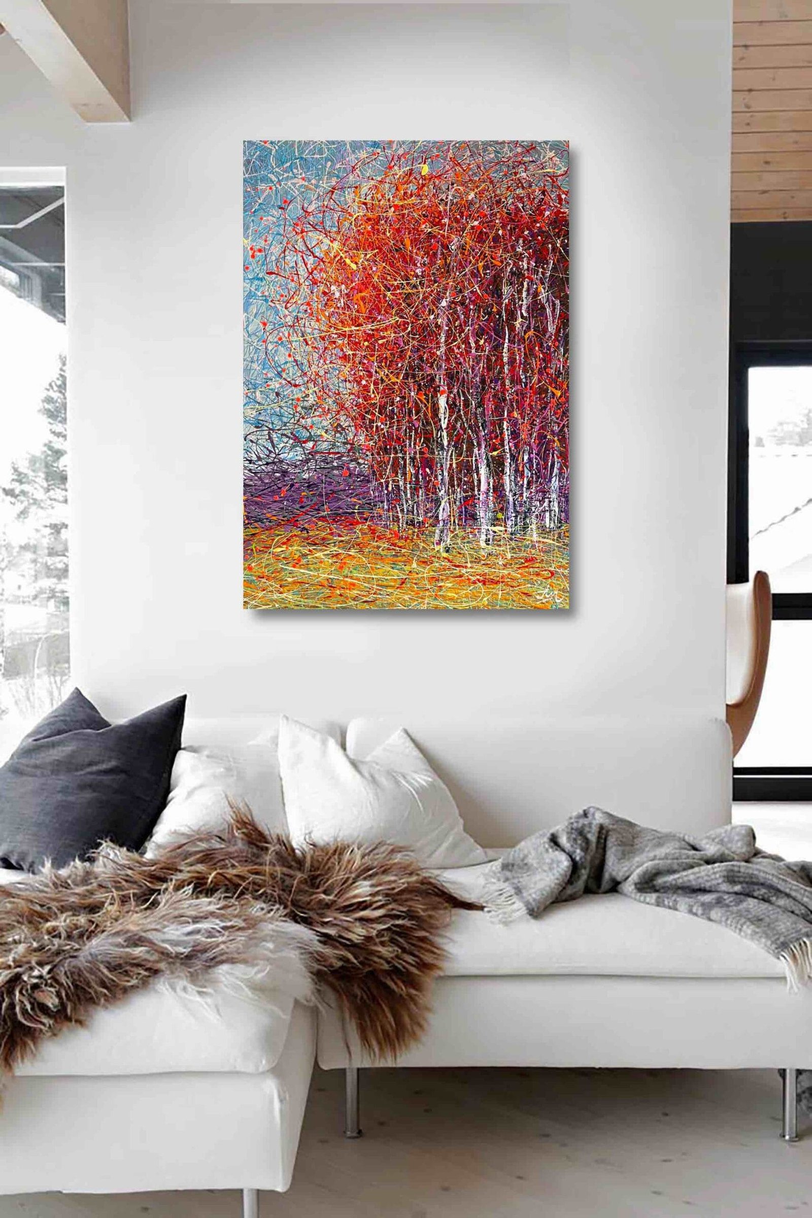 When the leaves are like by Nadin Antoniuk | View 11 | Buy Original Artwork Online