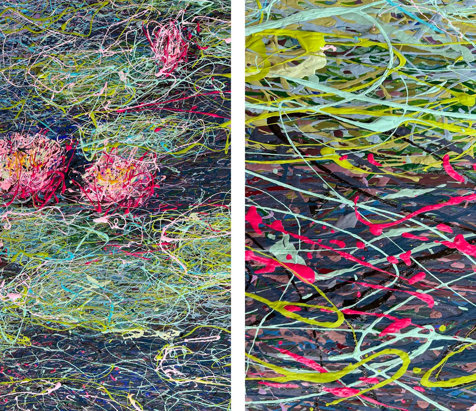 Pink Water lilies by Nadin Antoniuk | View 16 | Buy Original Artwork Online