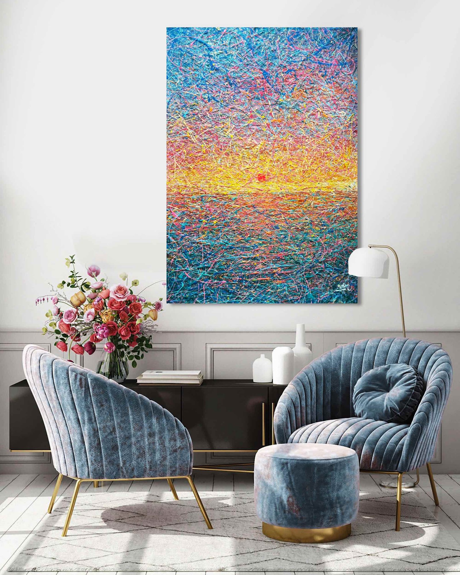 Embracing the Moment by Nadin Antoniuk | View 8 | Buy Original Artwork Online