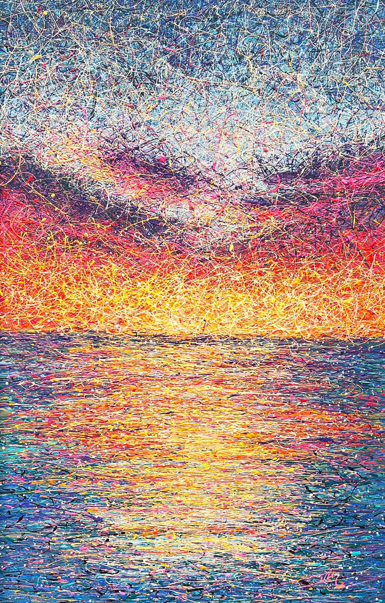 Embracing the sunset by Nadin Antoniuk | View 1 | Buy Original Artwork Online
