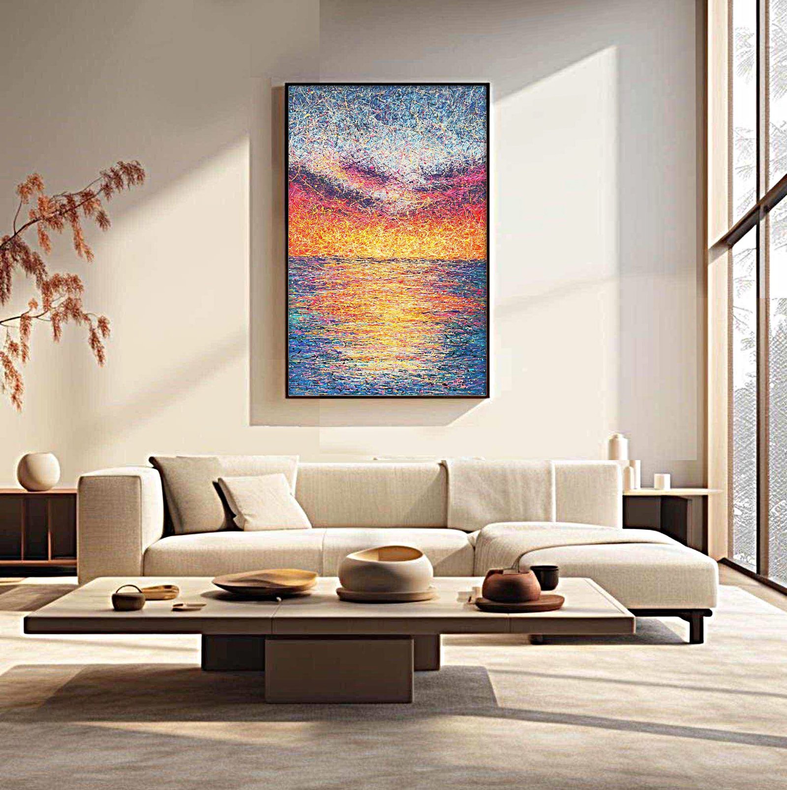 Embracing the sunset by Nadin Antoniuk | View 2 | Buy Original Artwork Online