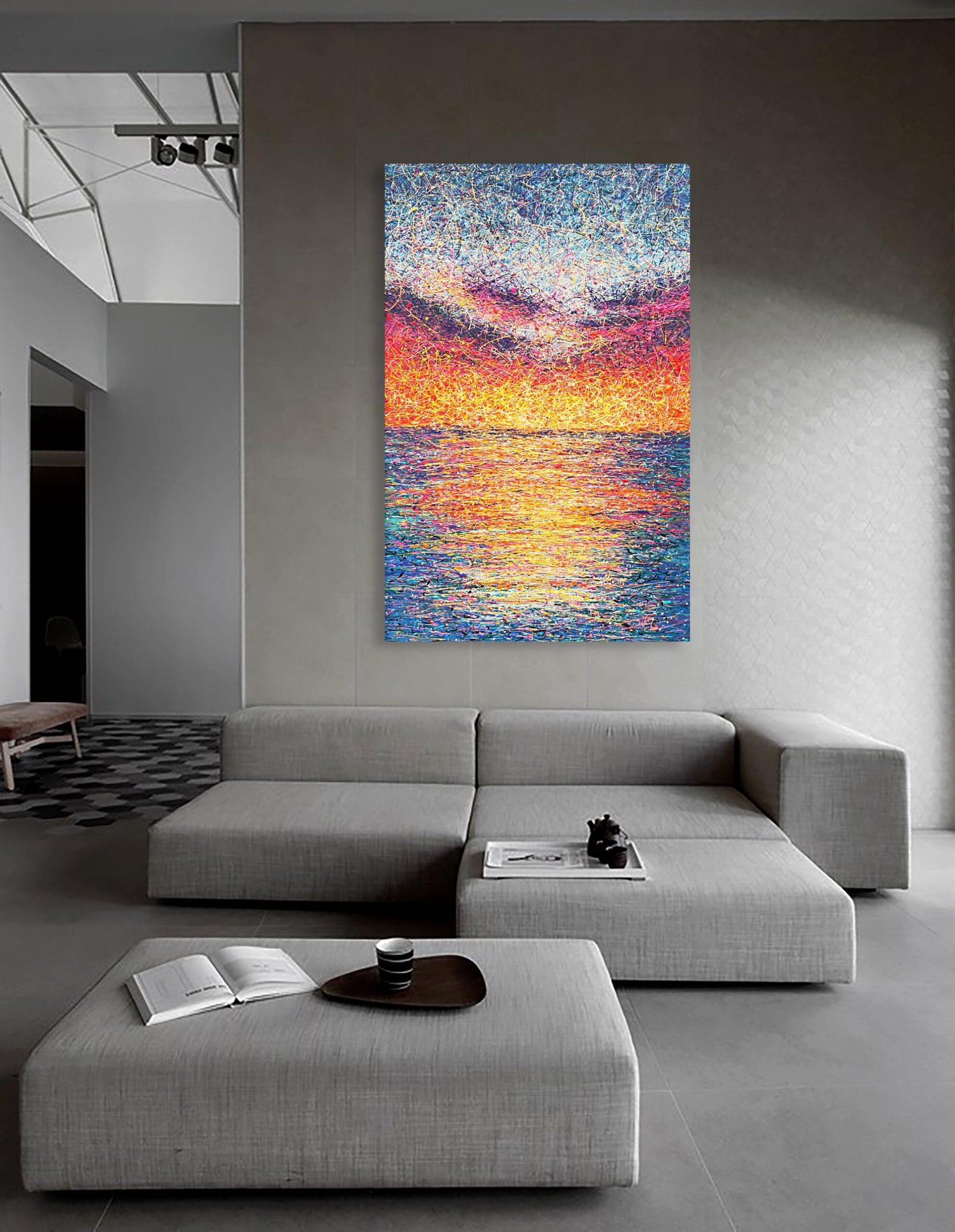 Embracing the sunset by Nadin Antoniuk | View 11 | Buy Original Artwork Online