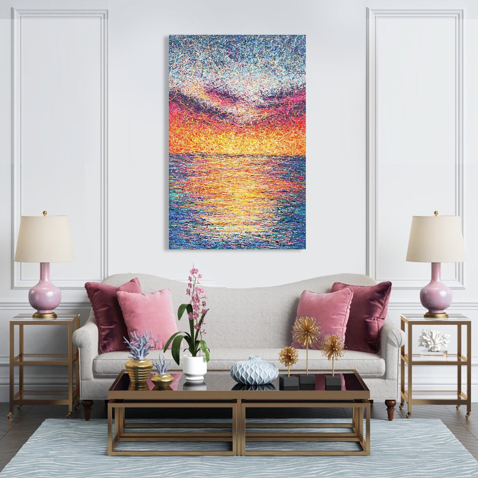 Embracing the sunset by Nadin Antoniuk | View 8 | Buy Original Artwork Online