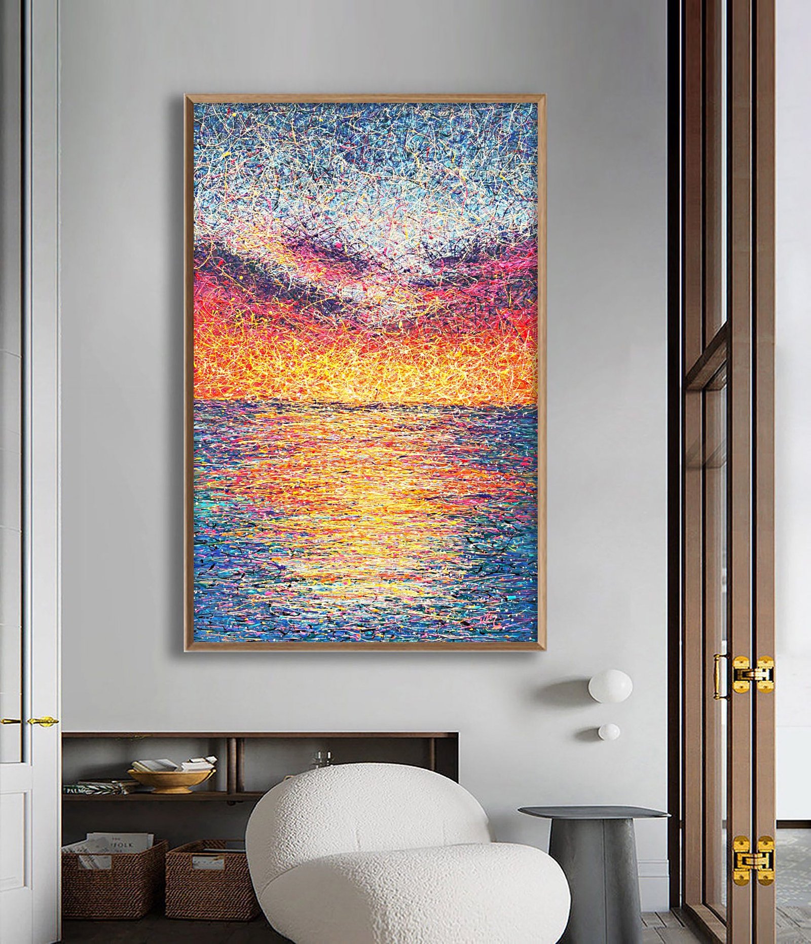 Embracing the sunset by Nadin Antoniuk | View 5 | Buy Original Artwork Online
