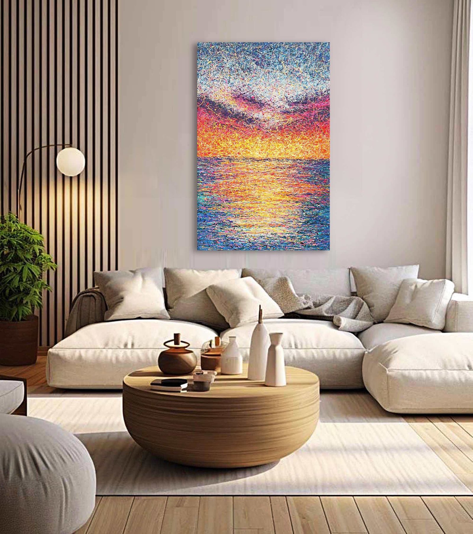 Embracing the sunset by Nadin Antoniuk | View 26 | Buy Original Artwork Online