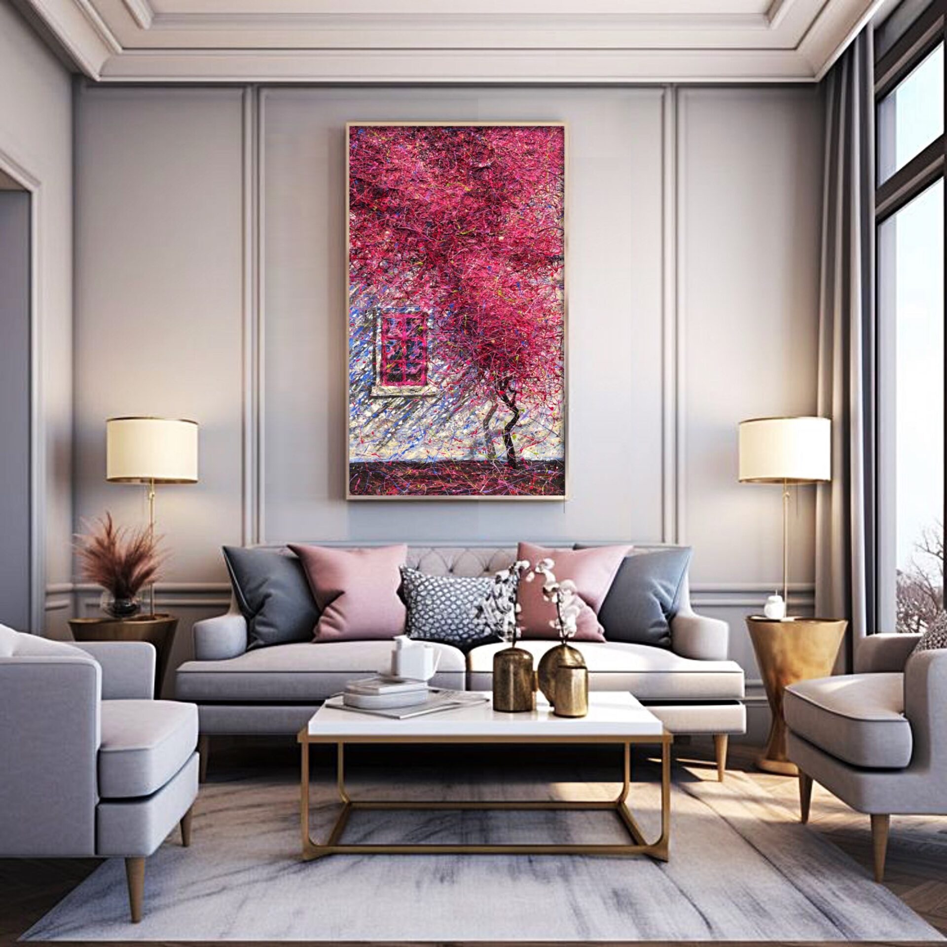 Garden of my soul by Nadin Antoniuk | View 2 | Buy Original Artwork Online