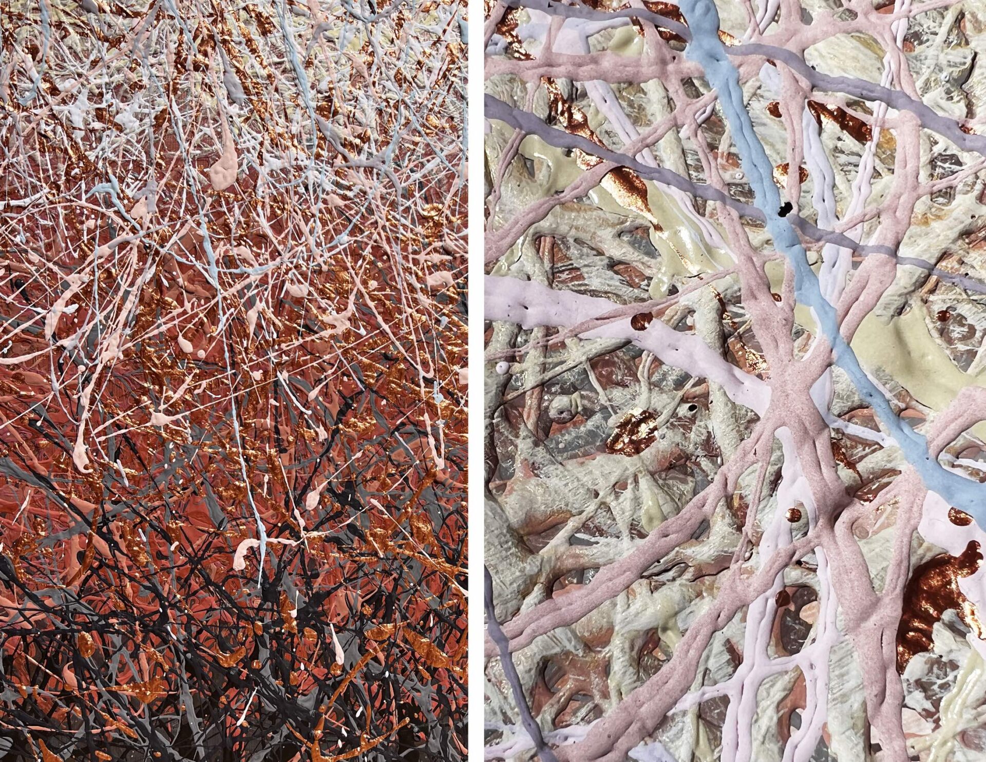 Imagination - triptych by Nadin Antoniuk | View 5 | Buy Original Artwork Online