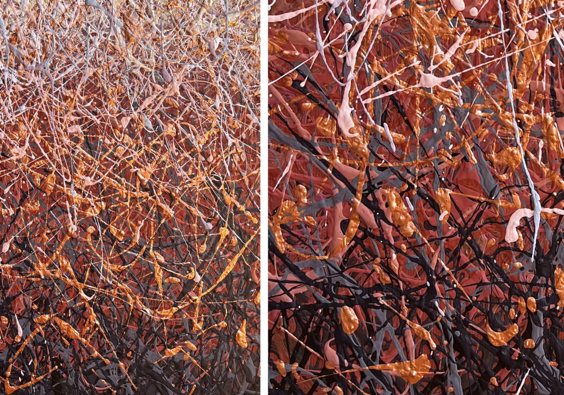 Imagination - triptych by Nadin Antoniuk | View 7 | Buy Original Artwork Online