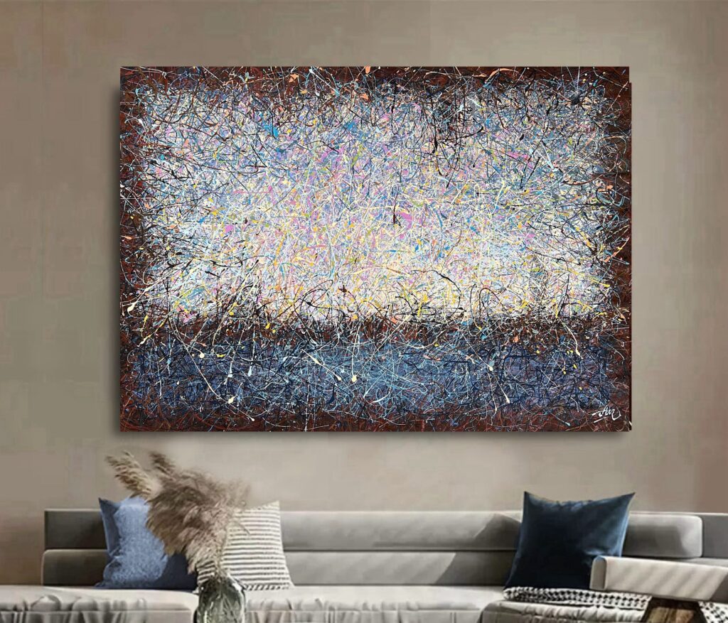 Blue heart of the planet 1 by Nadin Antoniuk | Buy Original Artwork Online