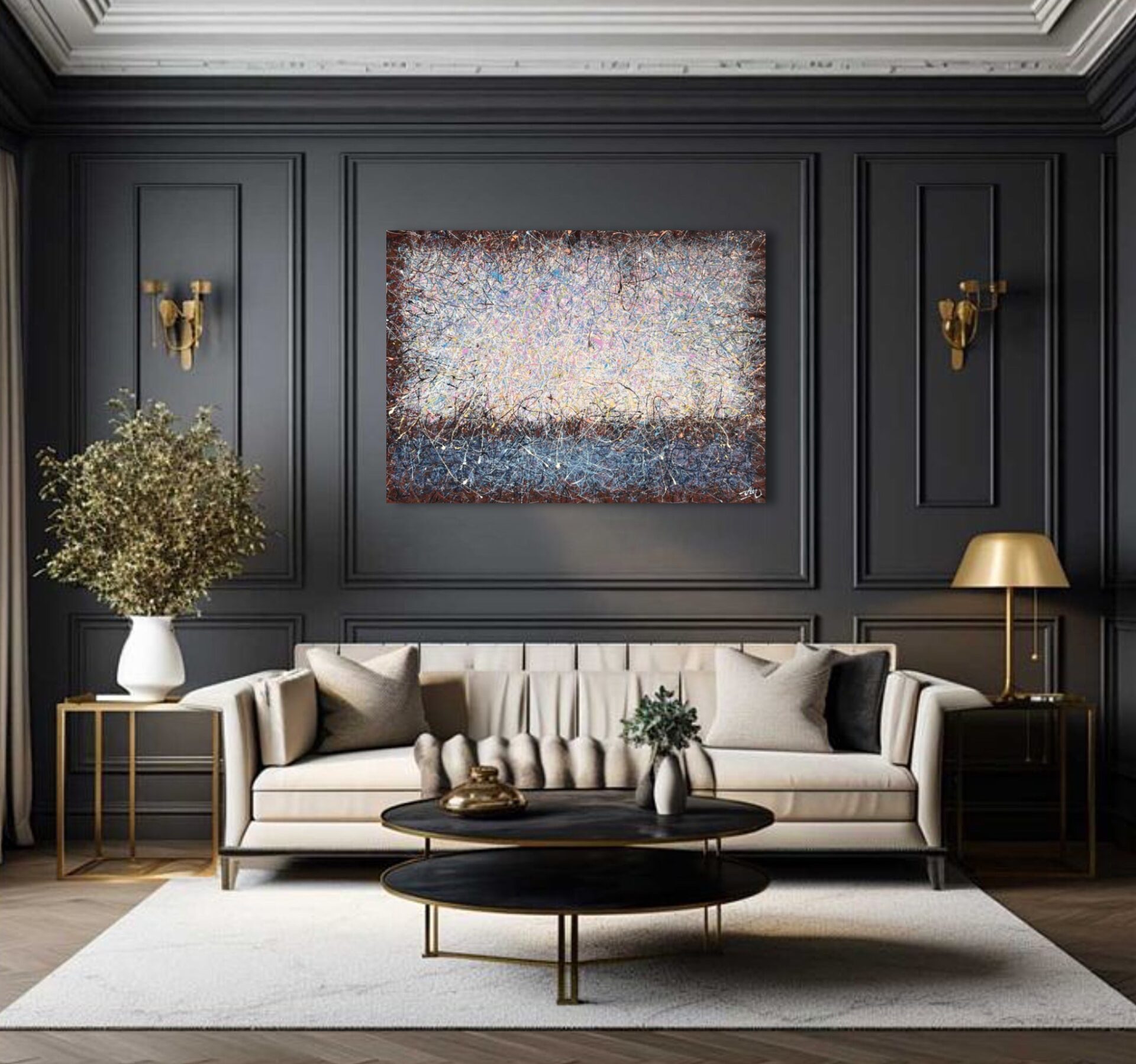 Blue heart of the planet 1 by Nadin Antoniuk | View 11 | Buy Original Artwork Online