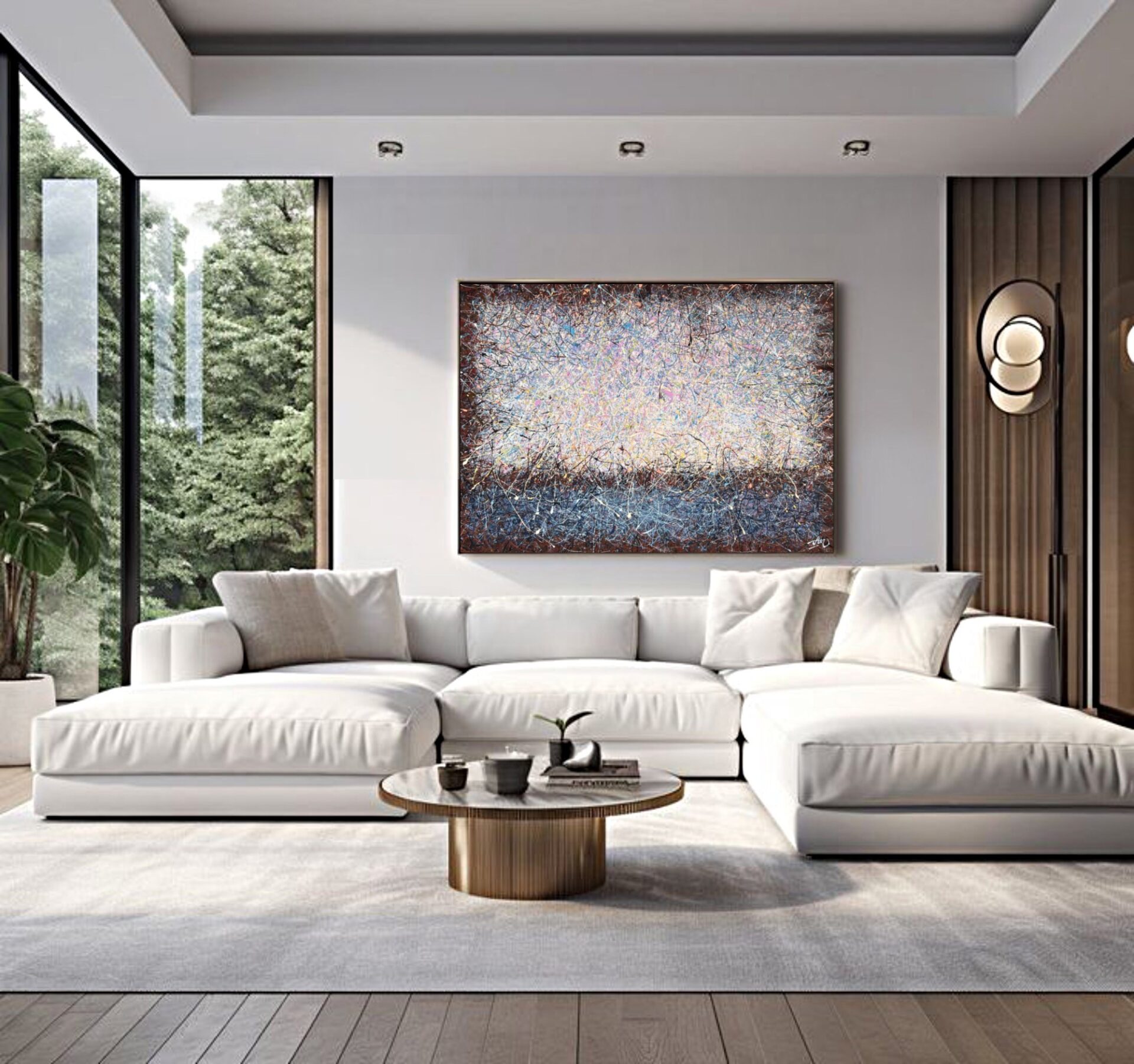 Blue heart of the planet 1 by Nadin Antoniuk | View 14 | Buy Original Artwork Online