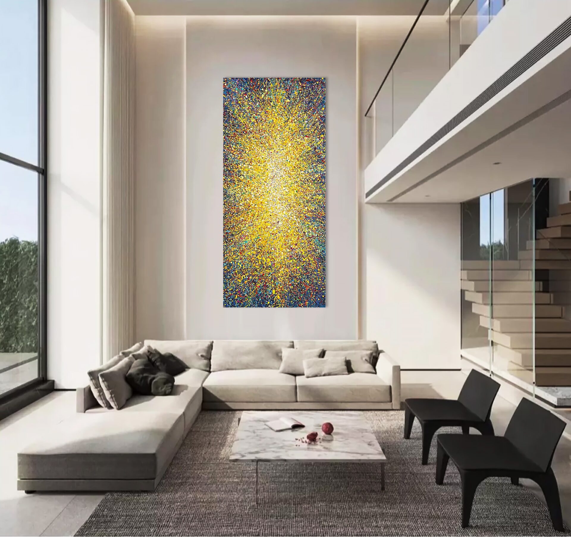 Steaming light by Nadin Antoniuk | View 2 | Buy Original Artwork Online