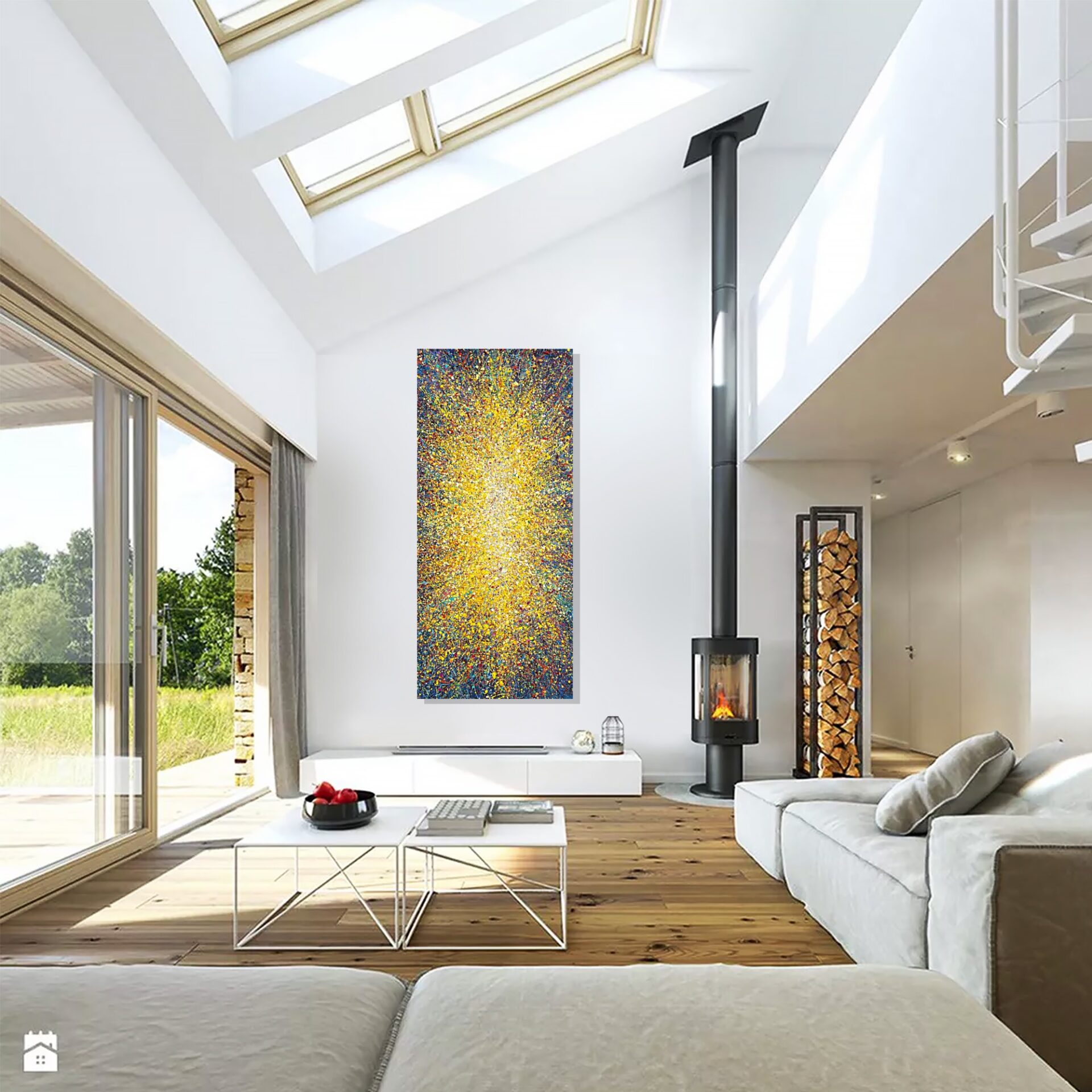 Steaming light by Nadin Antoniuk | View 6 | Buy Original Artwork Online