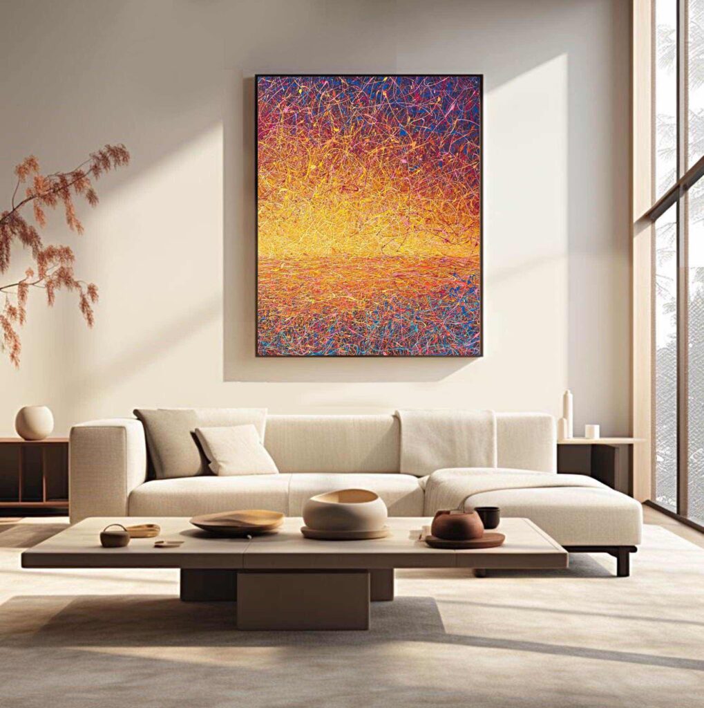 Canvas of Dawn by Nadin Antoniuk | View 5 | Buy Original Artwork Online