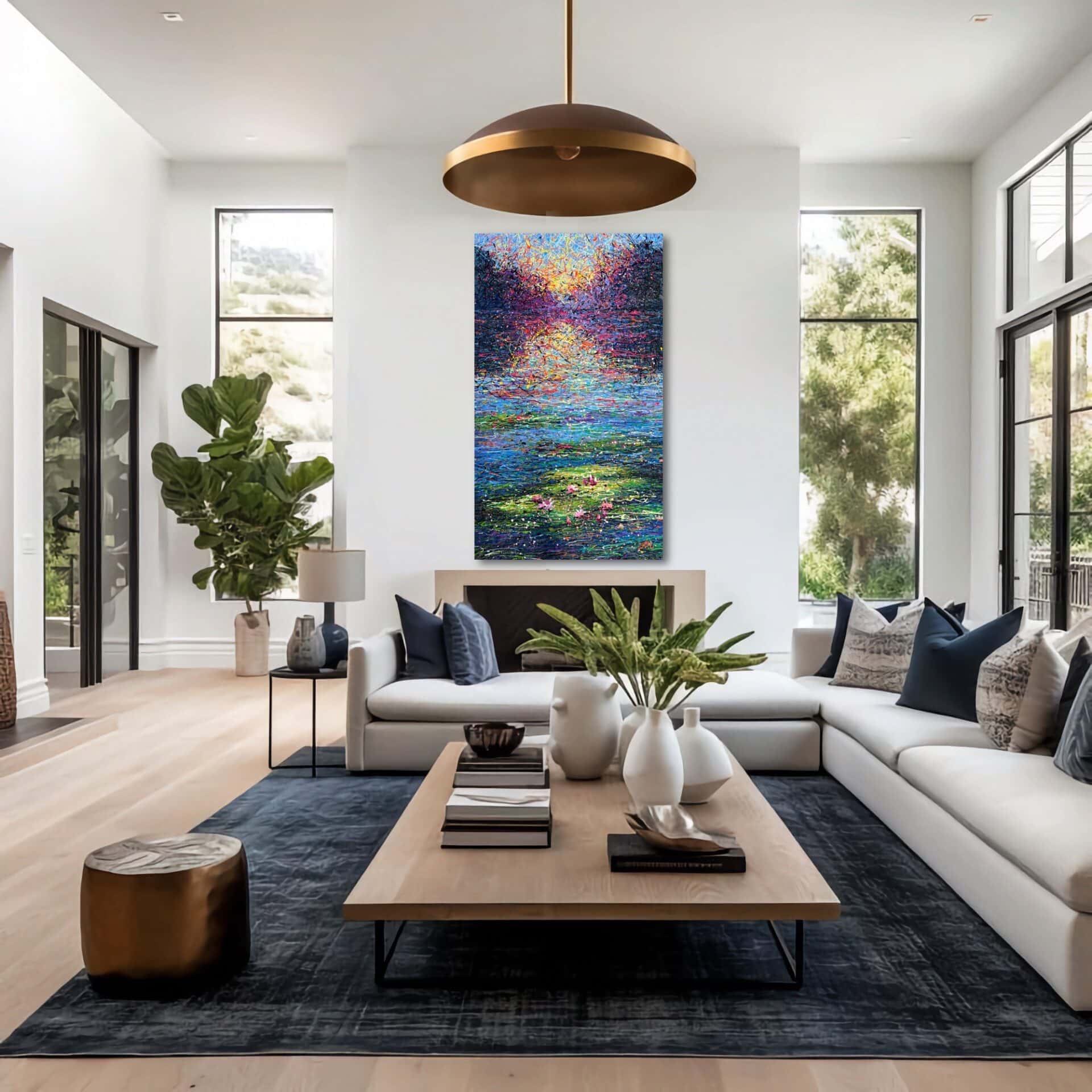The serenity of a sunrise by Nadin Antoniuk | View 20 | Buy Original Artwork Online