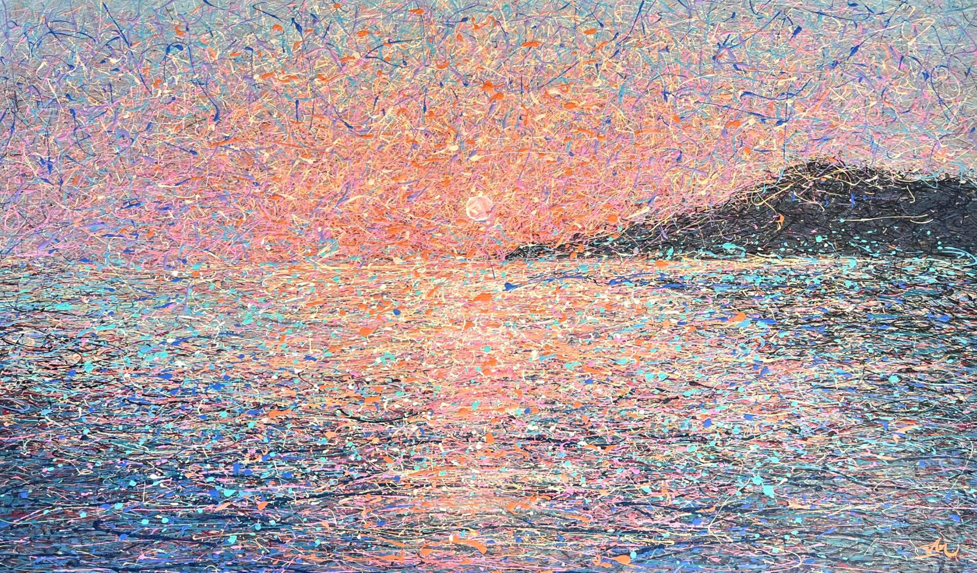 The Soul’s Embrace at Dawn by Nadin Antoniuk | Buy Original Artwork Online
