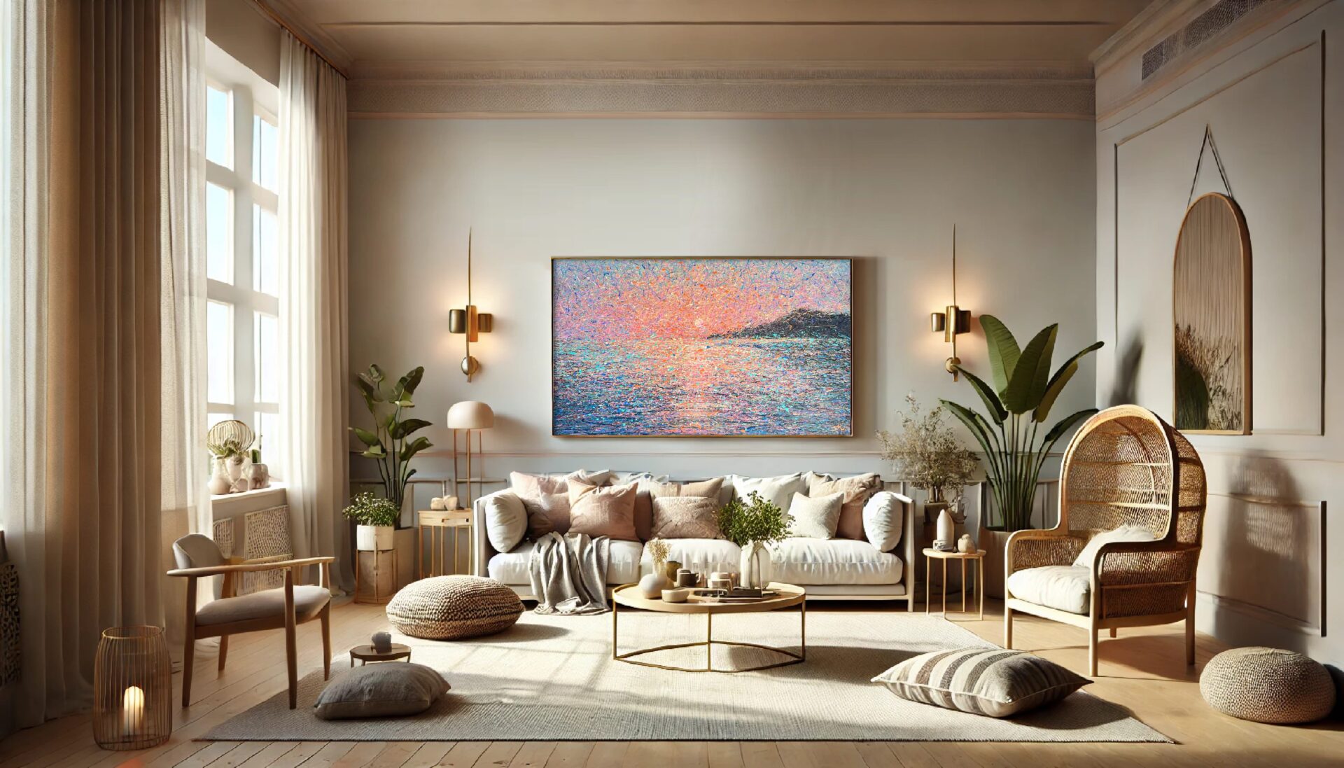 The Soul’s Embrace at Dawn by Nadin Antoniuk | Buy Original Artwork Online
