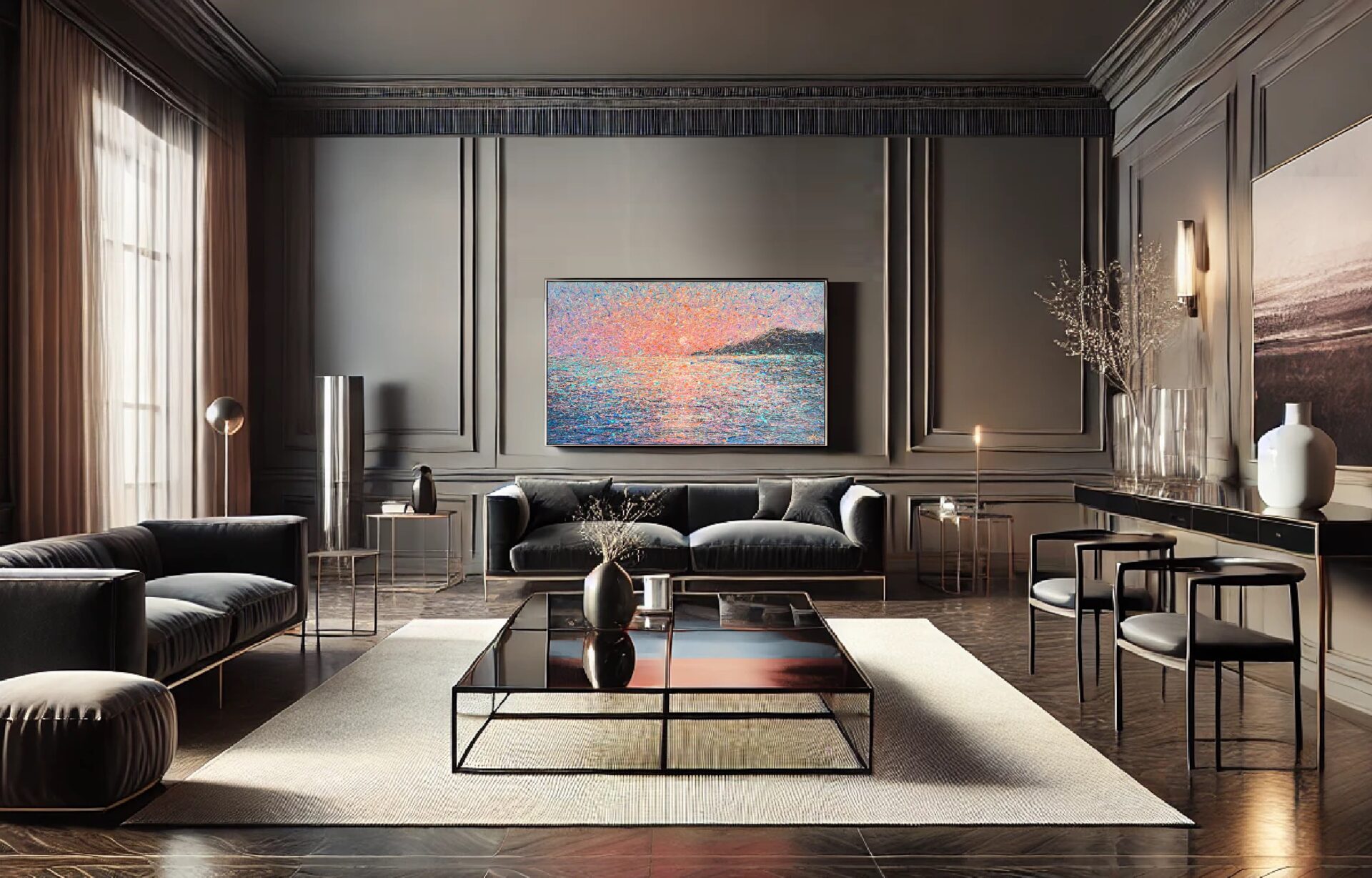 The Soul’s Embrace at Dawn by Nadin Antoniuk | Buy Original Artwork Online