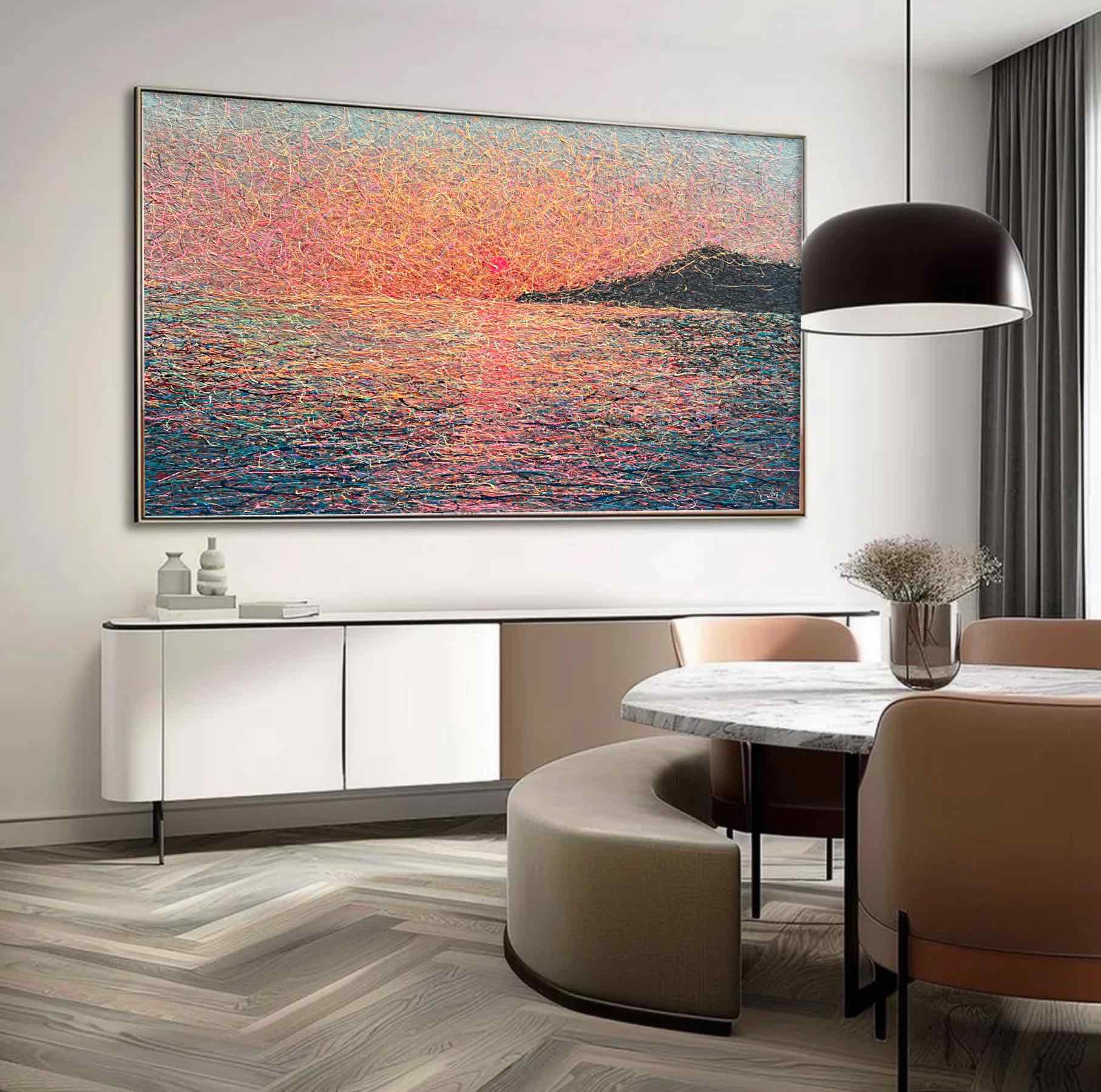 The Soul’s Embrace at Dawn by Nadin Antoniuk | View 2 | Buy Original Artwork Online