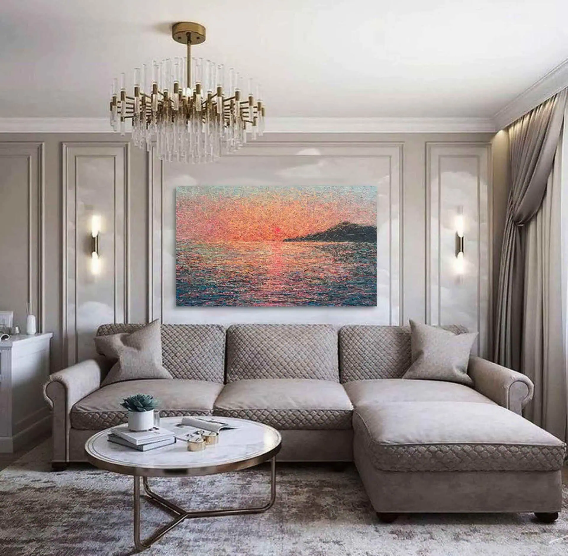 The Soul’s Embrace at Dawn by Nadin Antoniuk | View 11 | Buy Original Artwork Online