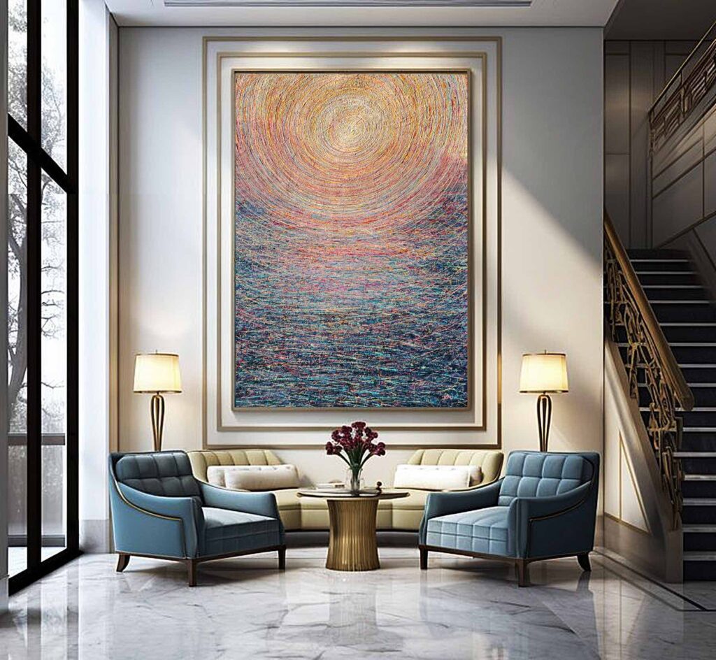 Radiant Horizons by Nadin Antoniuk | View 8 | Buy Original Artwork Online