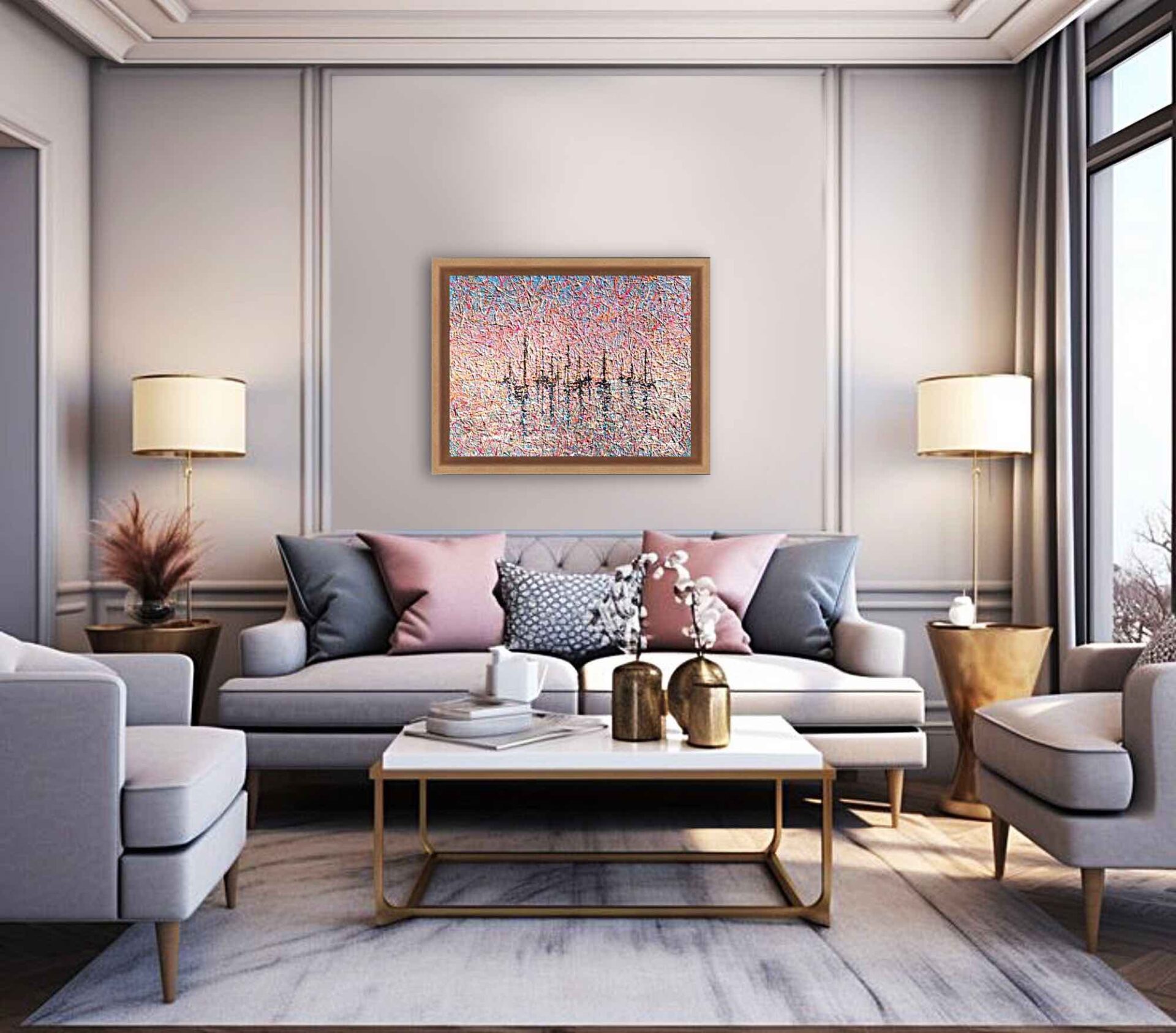Tender blush by Nadin Antoniuk | View 2 | Buy Original Artwork Online