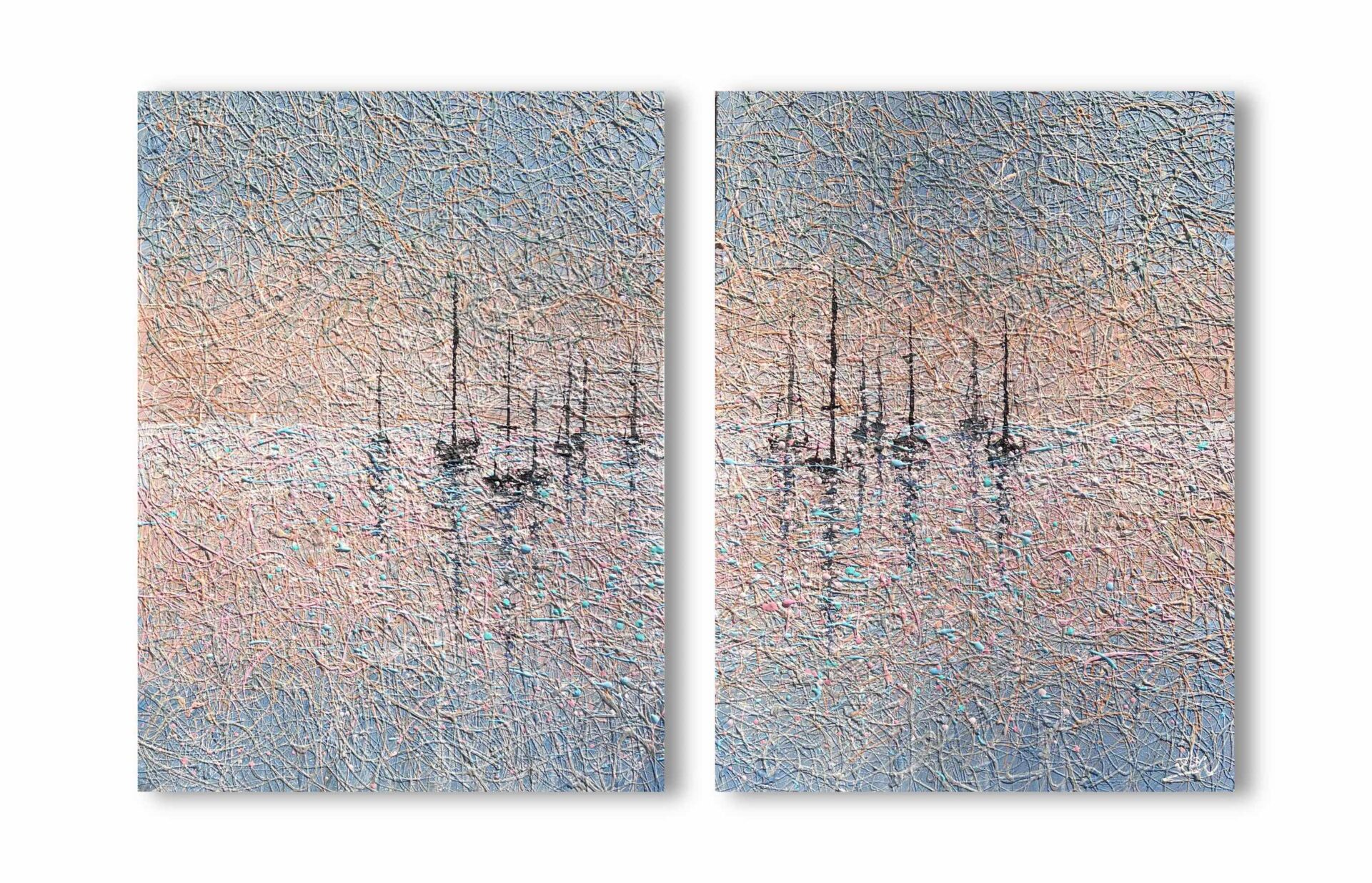 Tenderness of the sea morning by Nadin Antoniuk | View 2 | Buy Original Artwork Online