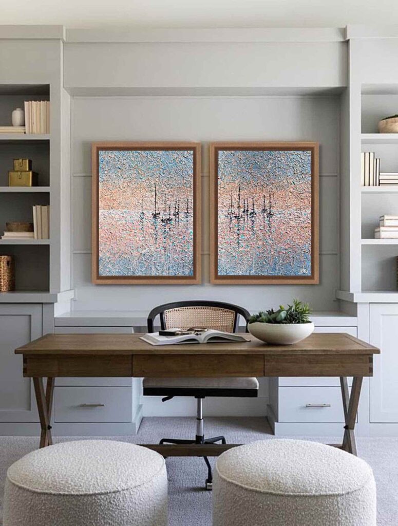 Tenderness of the sea morning by Nadin Antoniuk | View 8 | Buy Original Artwork Online