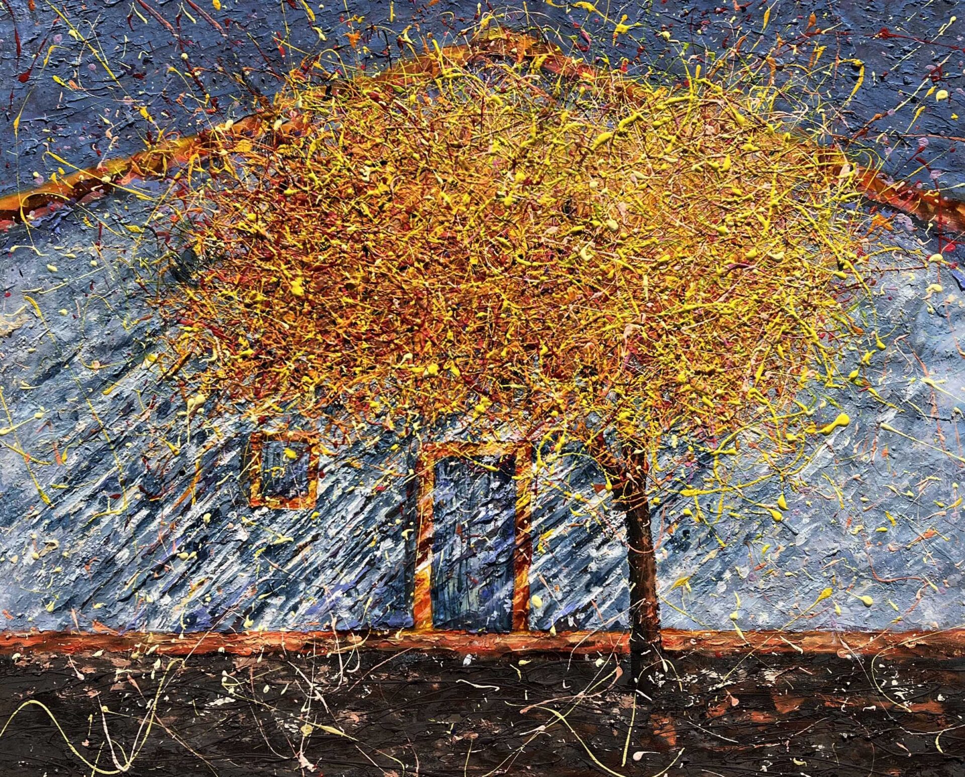 House of Happiness by Nadin Antoniuk | View 2 | Buy Original Artwork Online