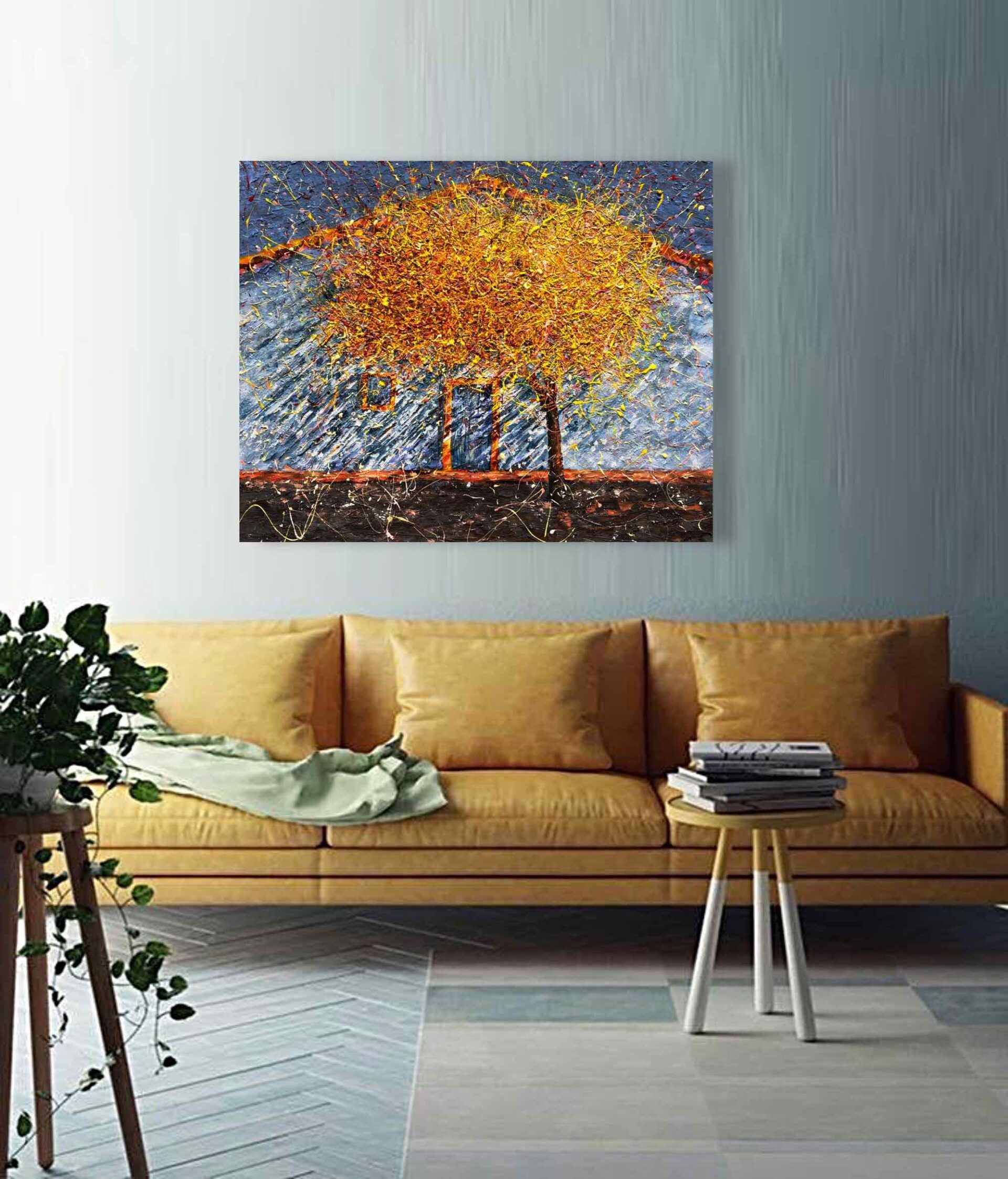 House of Happiness by Nadin Antoniuk | View 6 | Buy Original Artwork Online