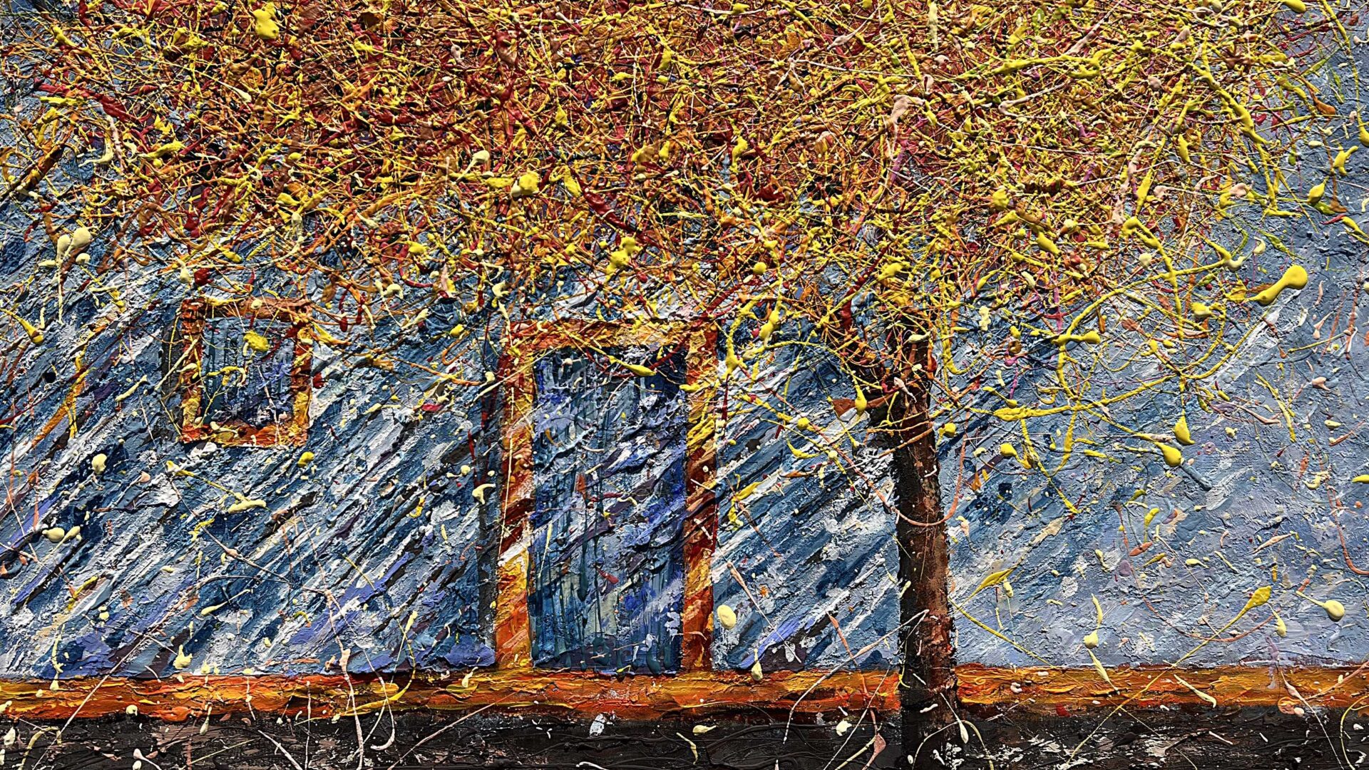 House of Happiness by Nadin Antoniuk | View 4 | Buy Original Artwork Online